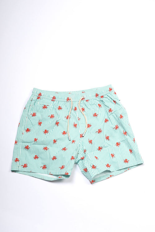 Mc2 saint barth Boxer Mare Octo Bianco/verde Uomo