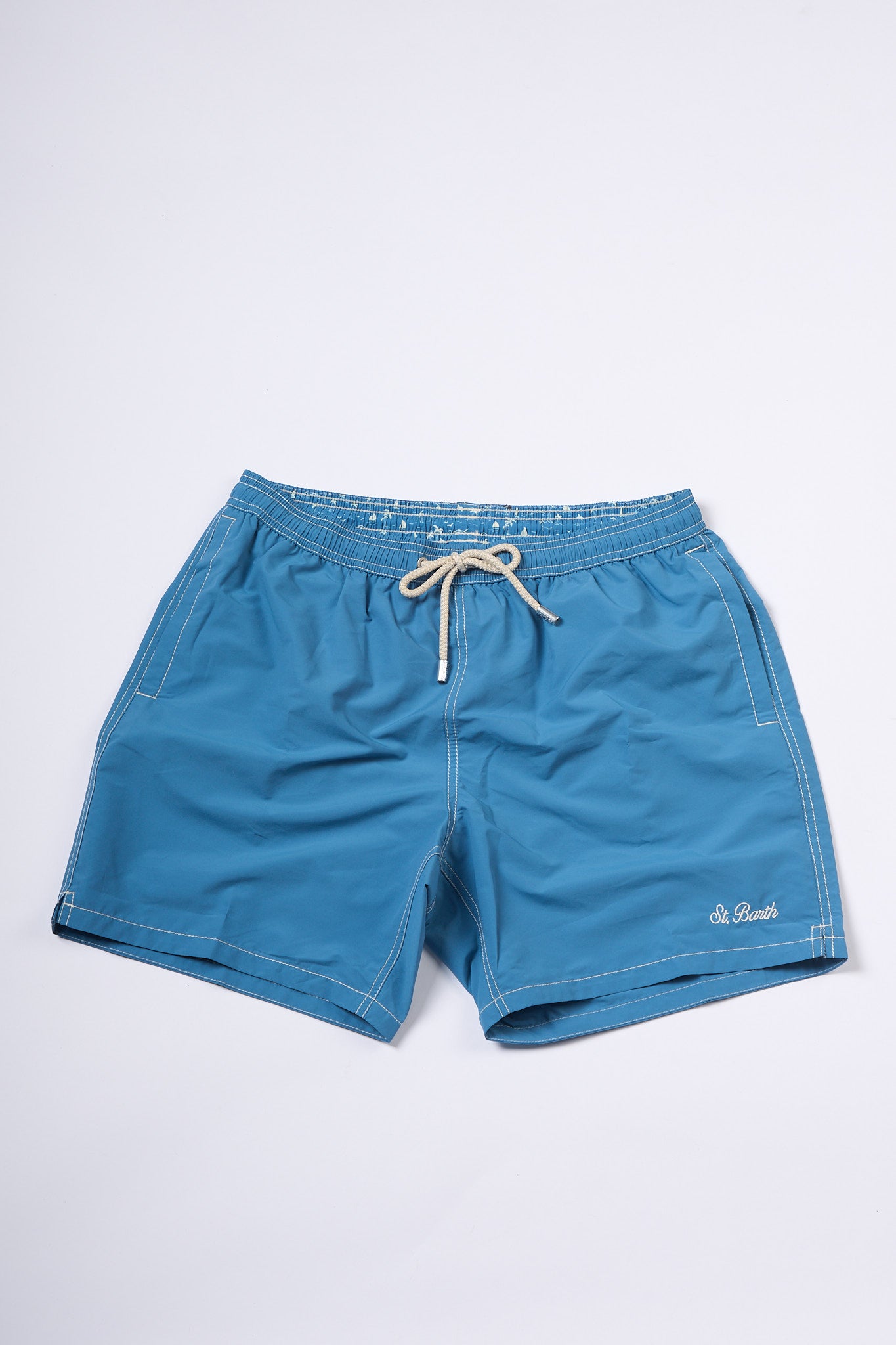 Mc2 saint barth Boxer Mare Patmos Azzurro Uomo-1