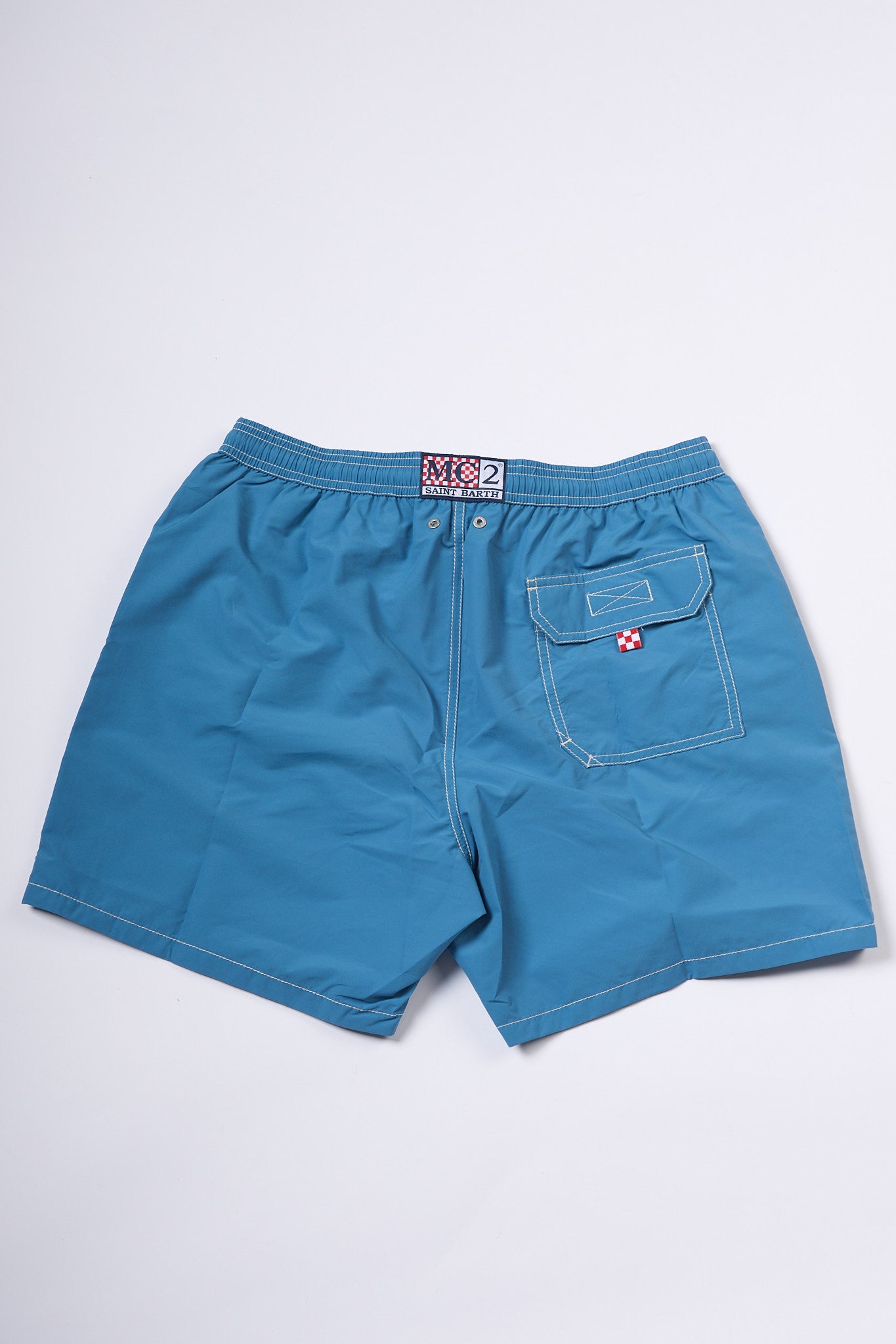 Mc2 saint barth Boxer Mare Patmos Azzurro Uomo-3