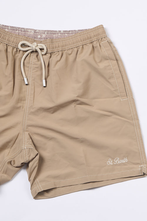 Mc2 saint barth Boxer Mare Patmos Beige Uomo-2