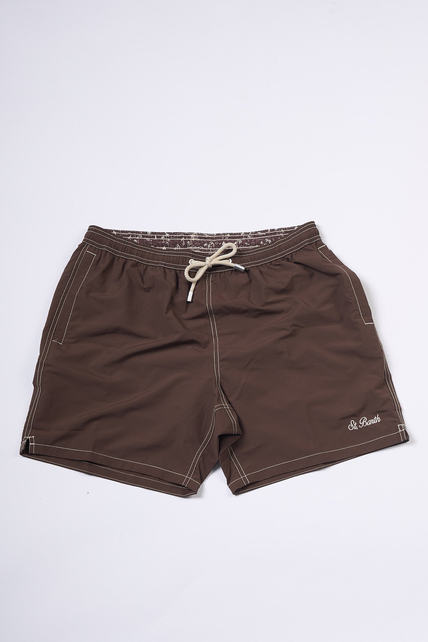 Mc2 saint barth Boxer Mare Patmos Marrone Uomo-1