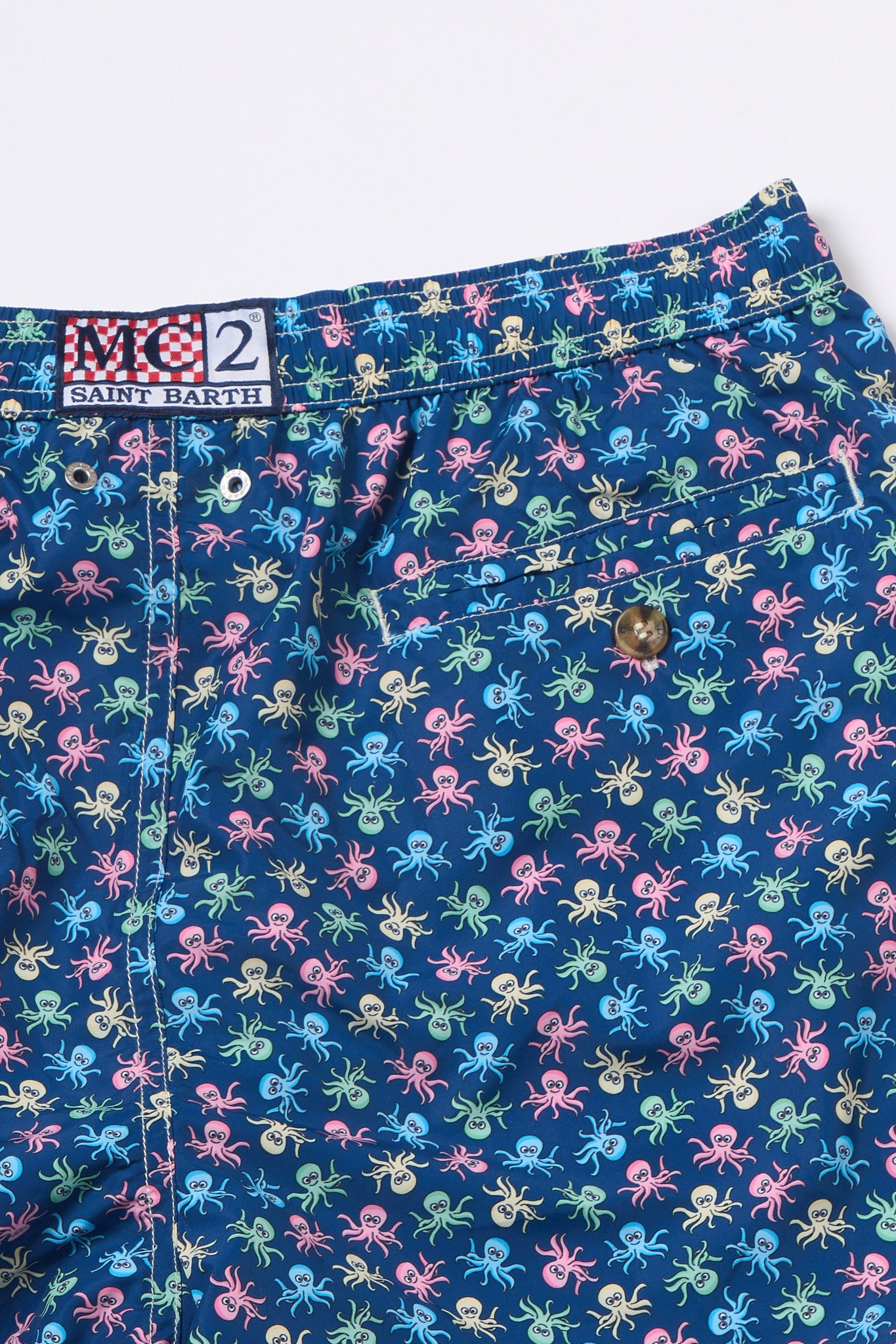 Mc2 saint barth Boxer Mare Polpy Blu Uomo-3