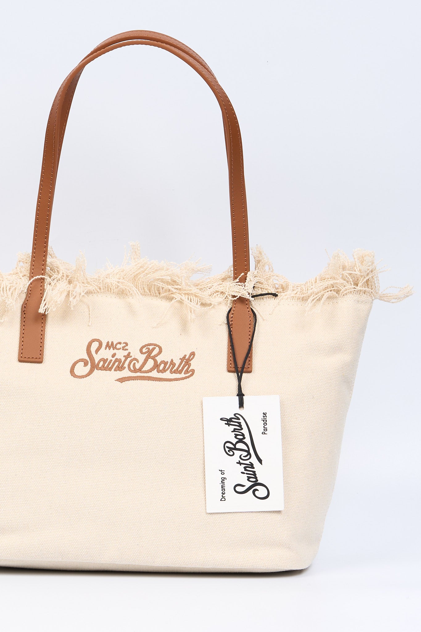 Mc2 saint barth City Bag Media Beige Donna-2