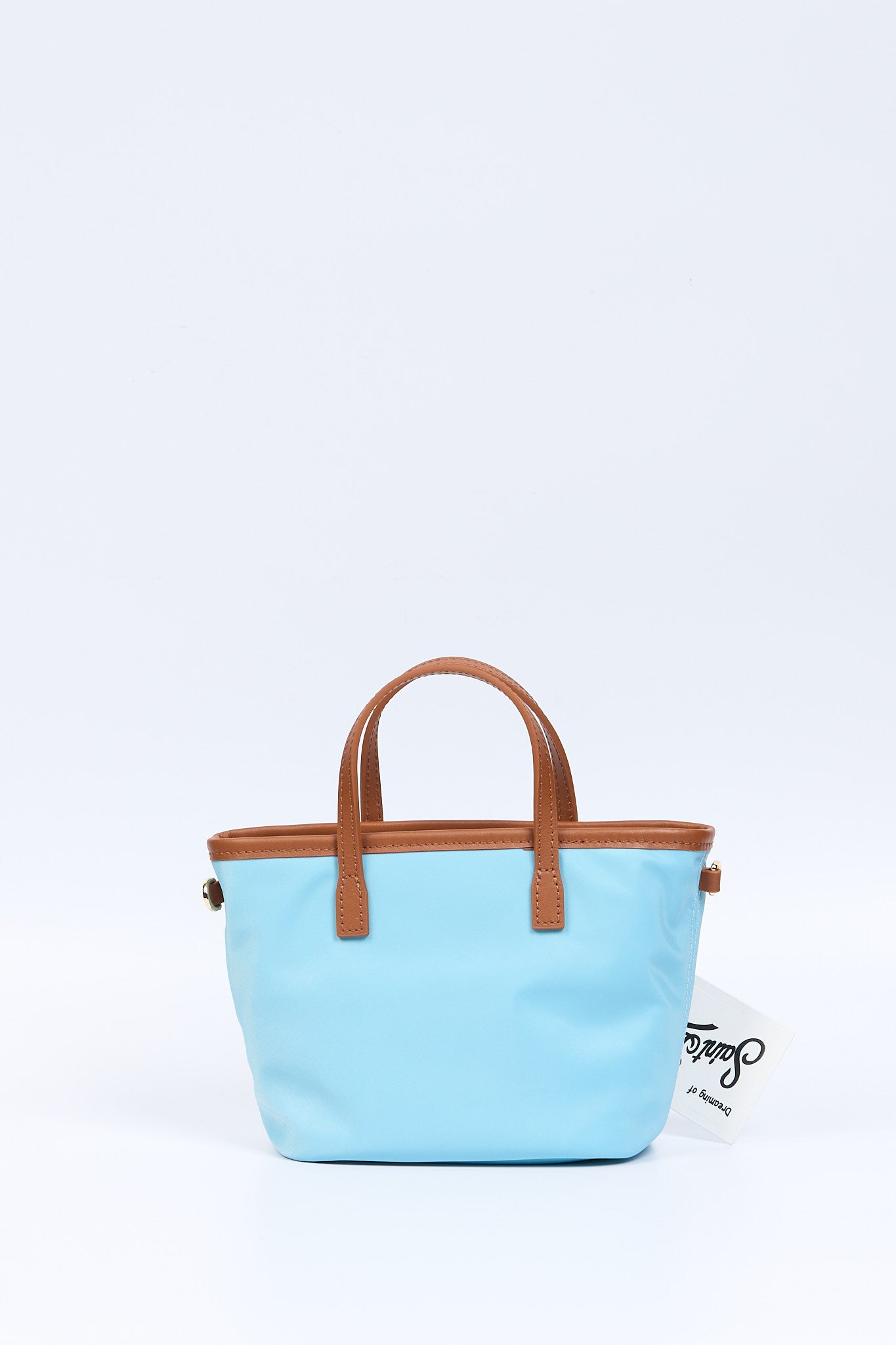 Mc2 saint barth City Bag Mini Nylon Azzurro Donna-4