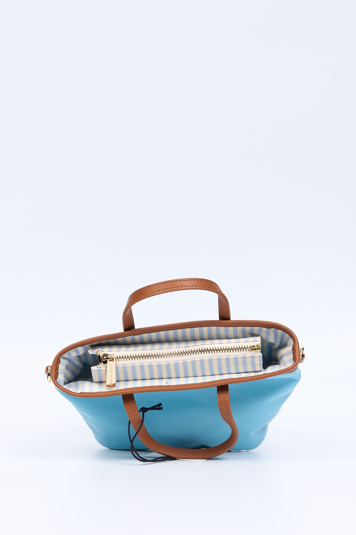 Mc2 saint barth City Bag Mini Nylon Azzurro Donna-5