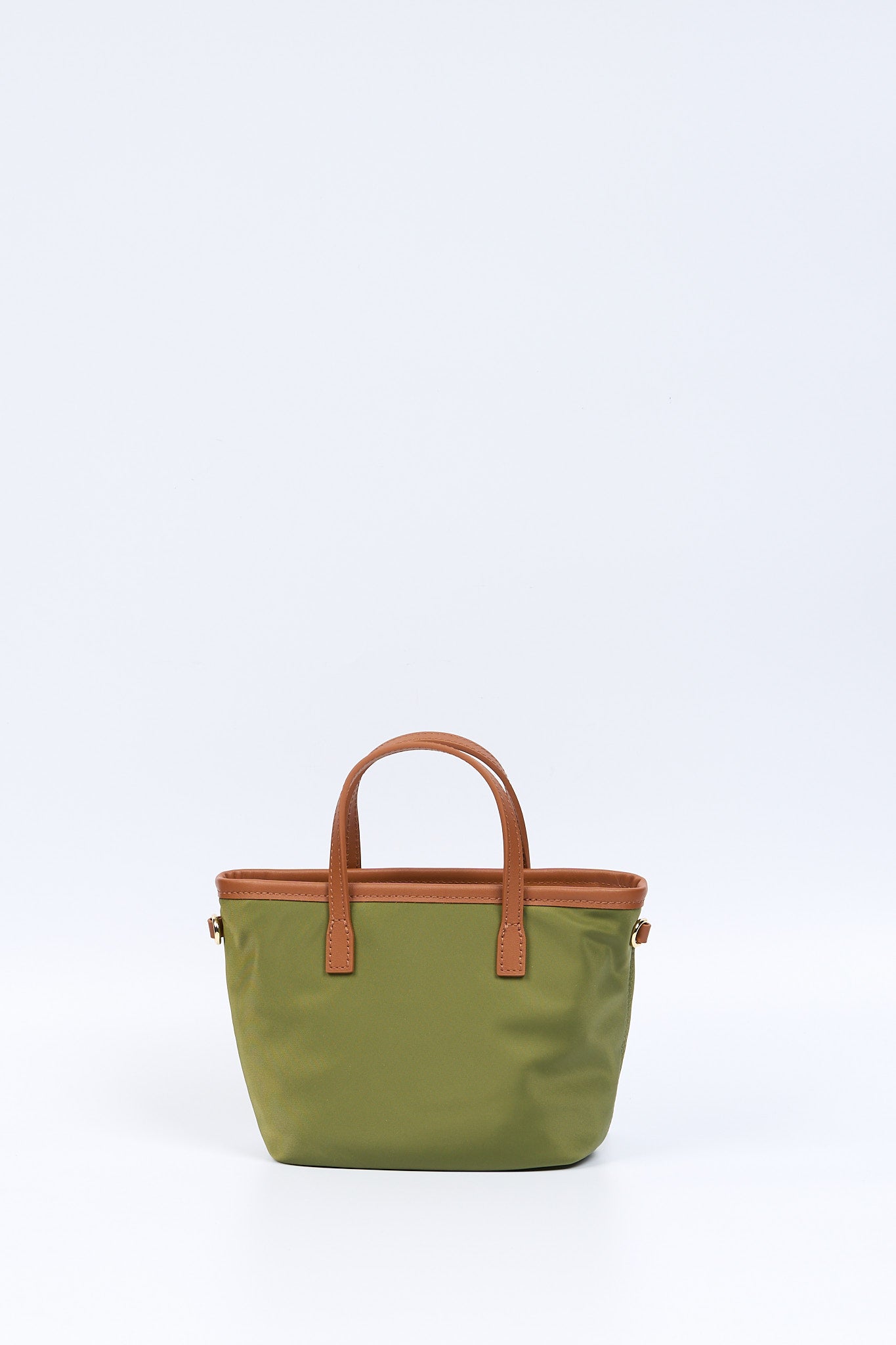 Mc2 saint barth City Bag Mini Nylon Verde Donna-5