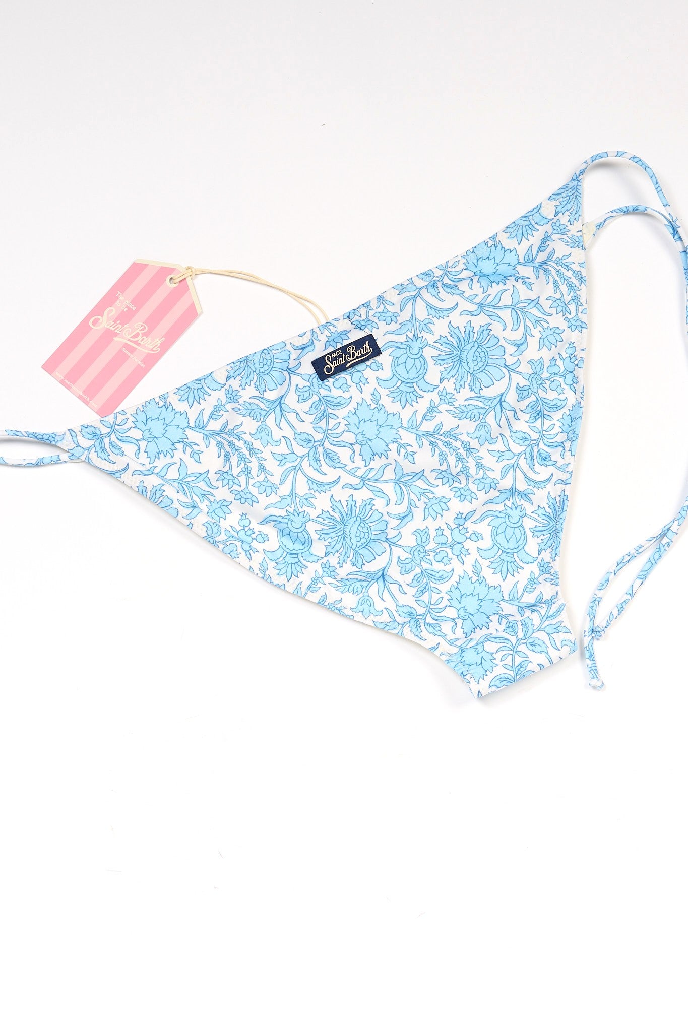 Mc2 saint barth Costume Bikini Batik Bianco/azzurro Donna-3