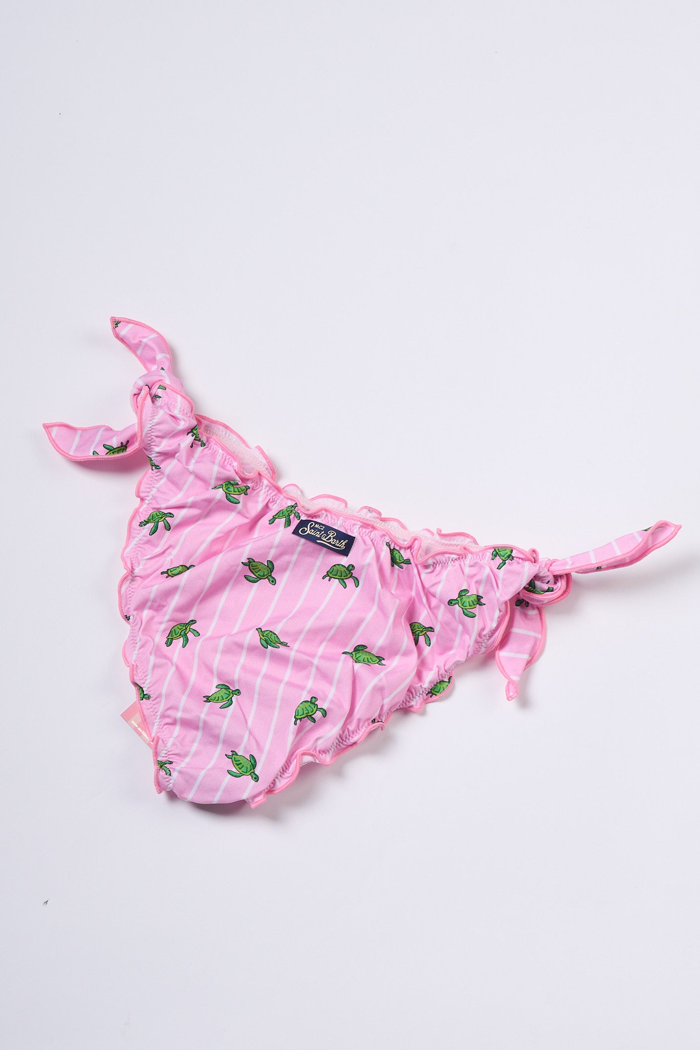 Mc2 saint barth Costume Bikini Turtle Rosa/verde Donna-4