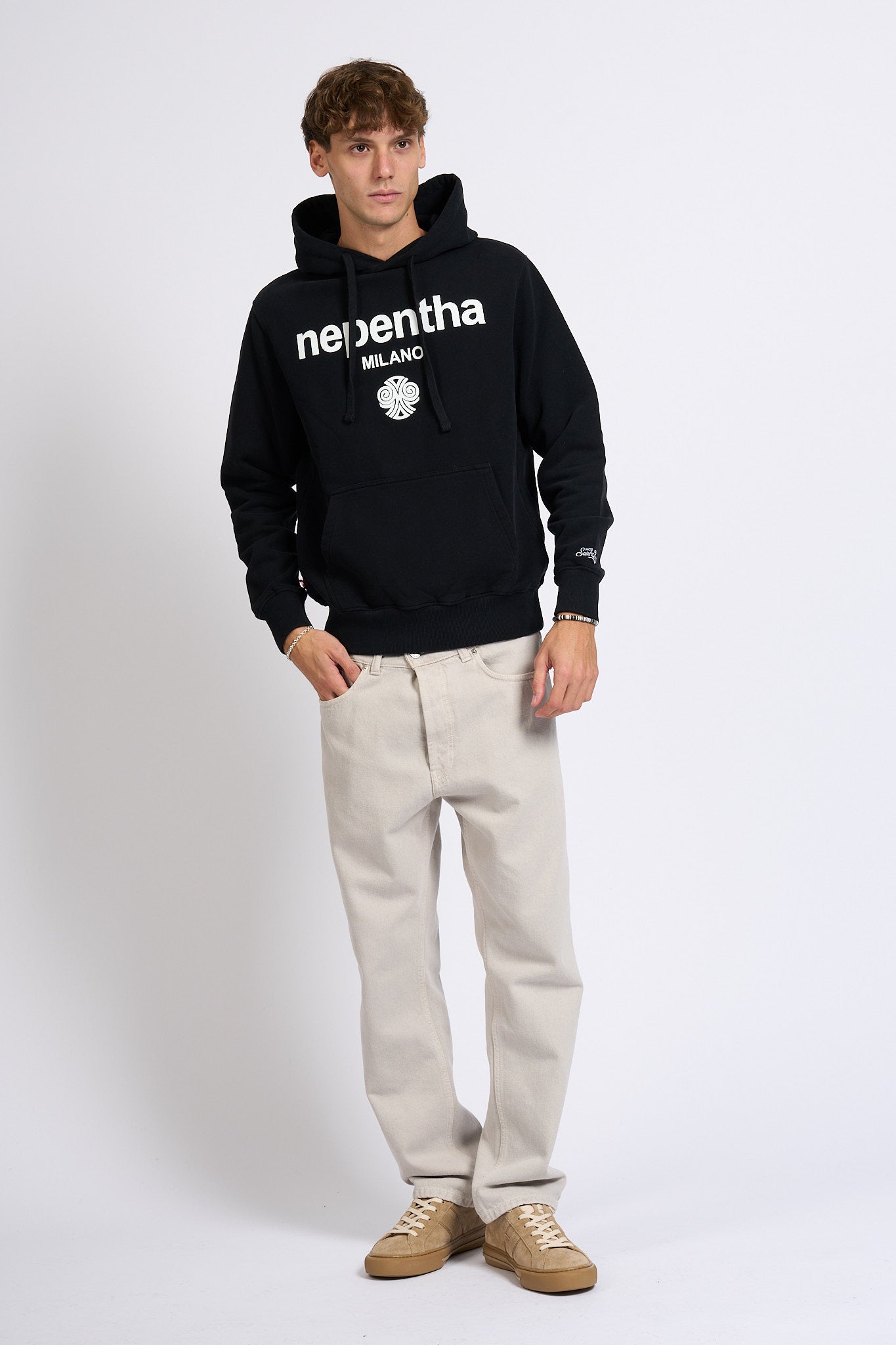 Mc2 saint barth Felpa Nepentha Nero Uomo-3