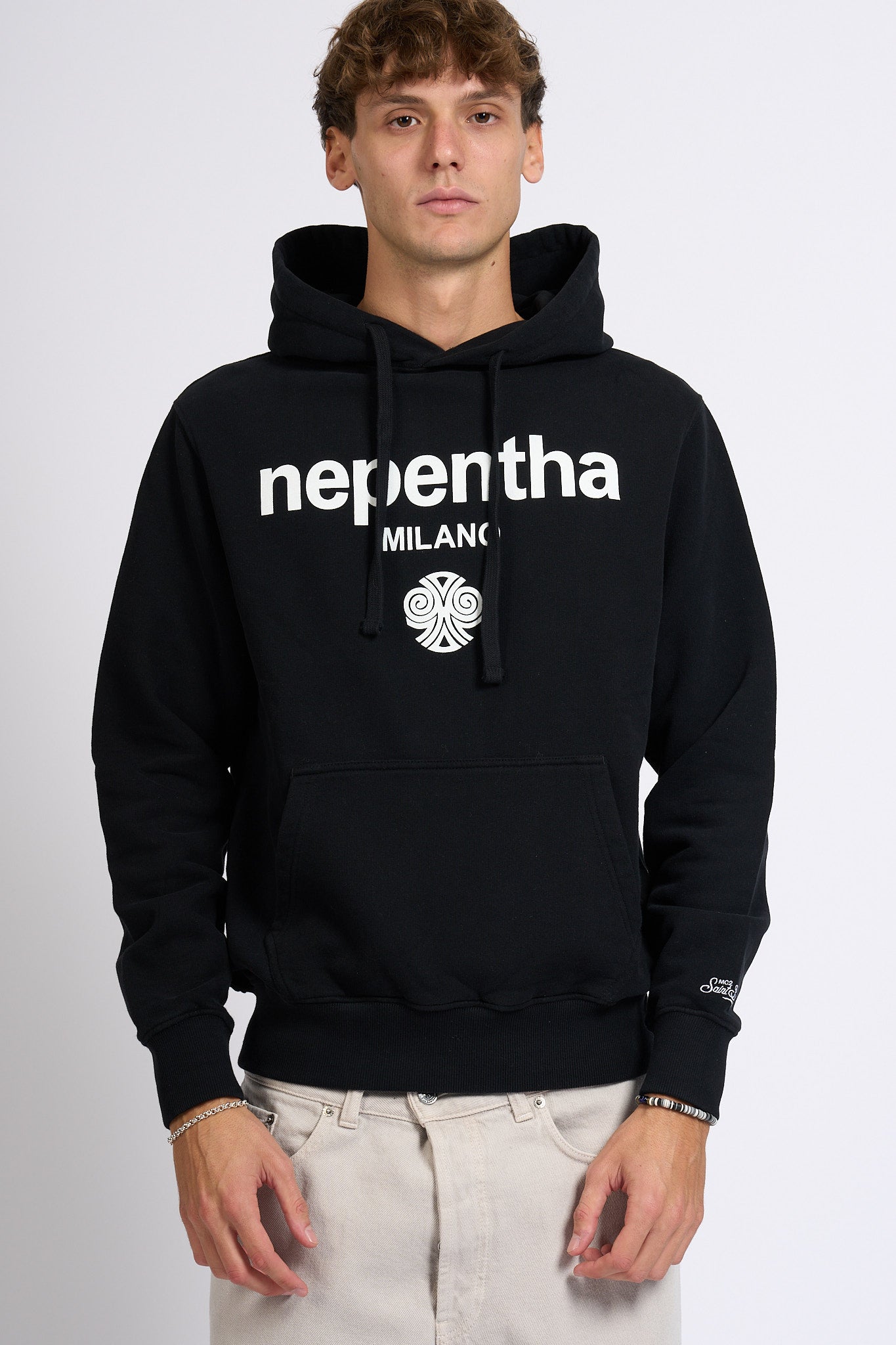 Mc2 saint barth Felpa Nepentha Nero Uomo-4