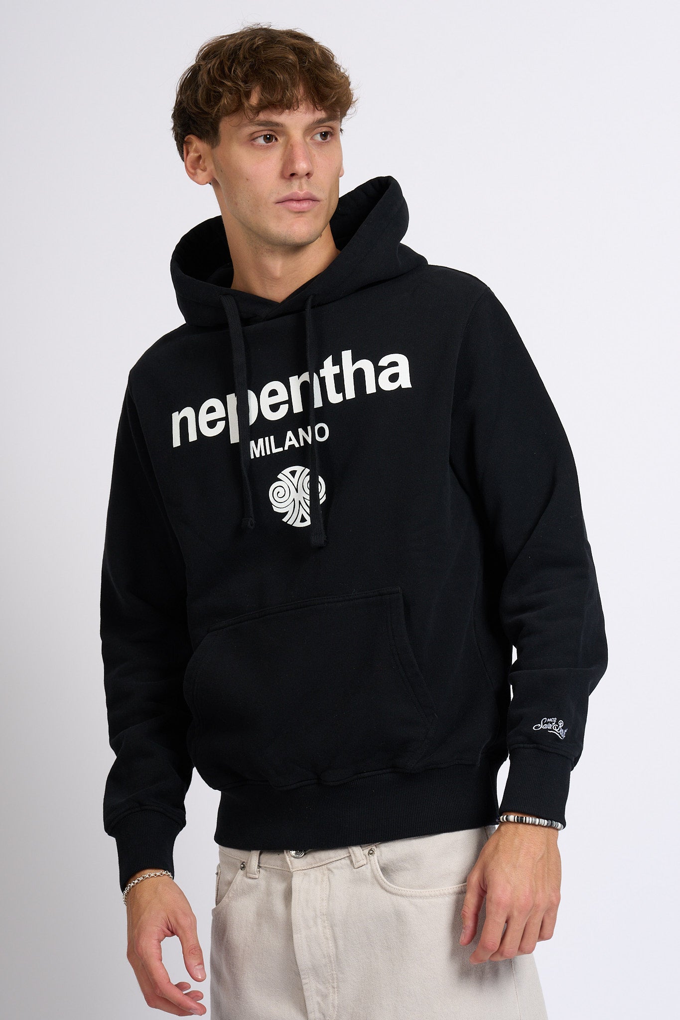 Mc2 saint barth Felpa Nepentha Nero Uomo-5