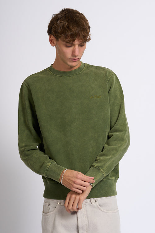 Mc2 saint barth Felpa Vintage Verde Uomo