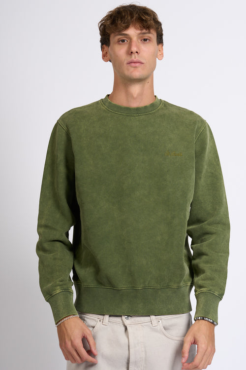 Mc2 saint barth Felpa Vintage Verde Uomo-2