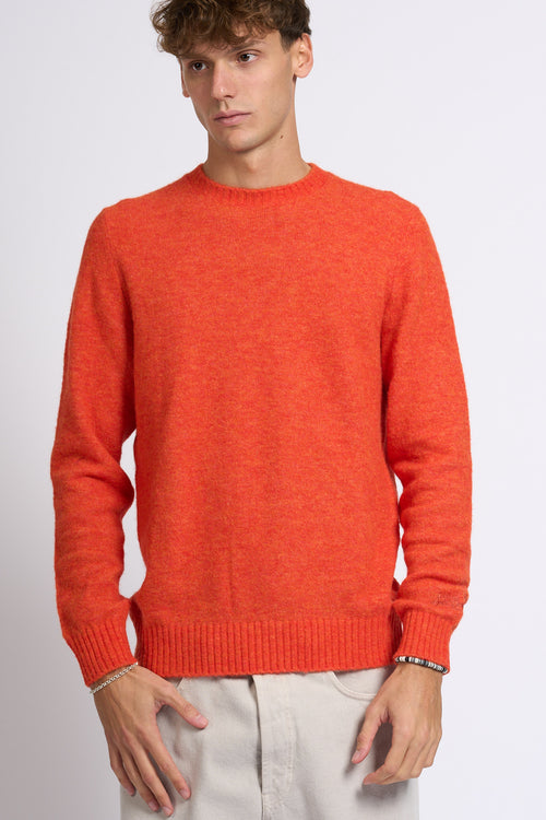 Mc2 saint barth Maglia Alpaca Arancione Uomo