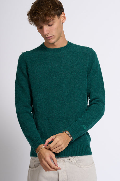 Mc2 saint barth Maglia Alpaca Verde Uomo
