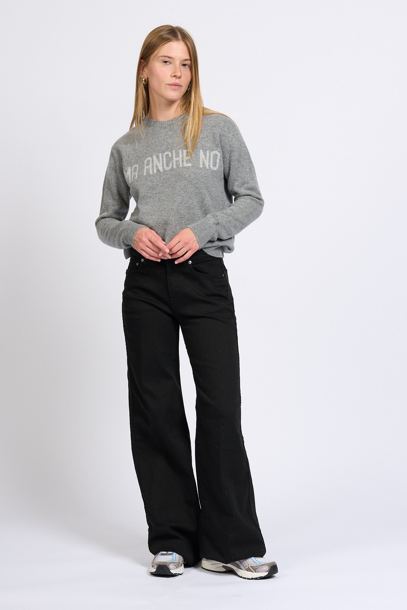 Mc2 saint barth Maglia Anche No Grigio Donna-1