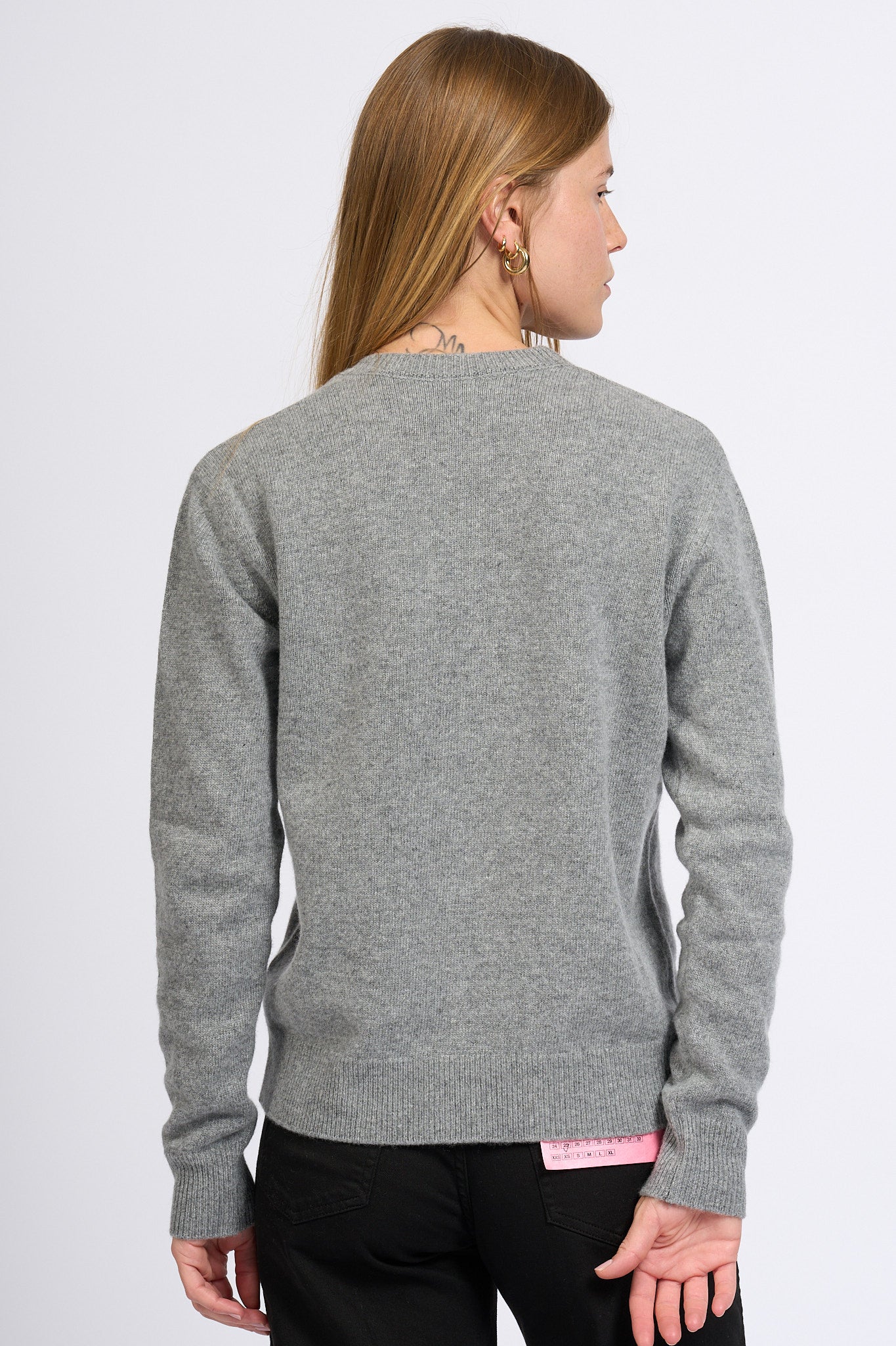 Mc2 saint barth Maglia Anche No Grigio Donna-4