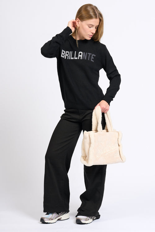 Mc2 saint barth Maglia Blillante Nero Donna-2