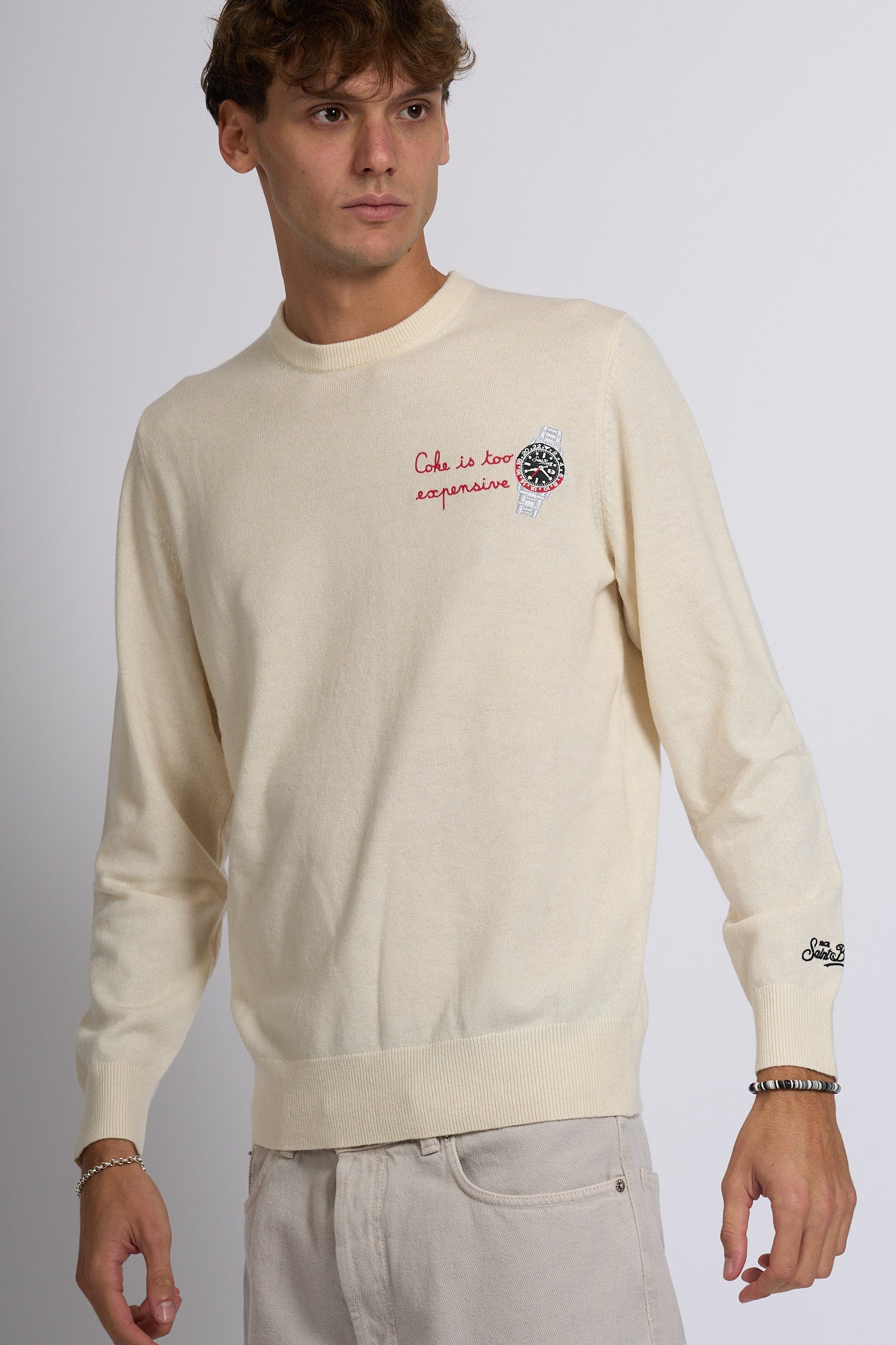 Mc2 saint barth Maglia Expensive Watch Bianco Uomo-3