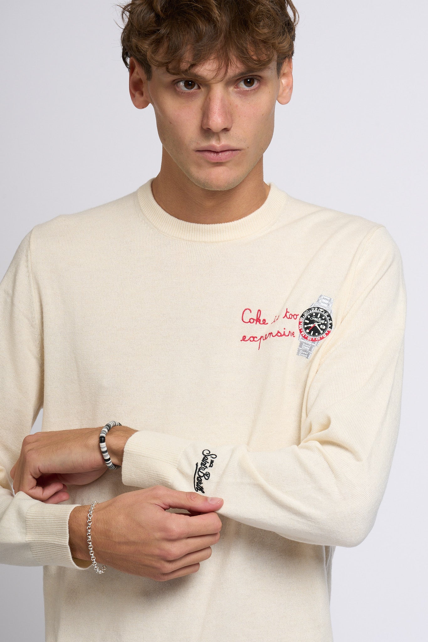 Mc2 saint barth Maglia Expensive Watch Bianco Uomo-5