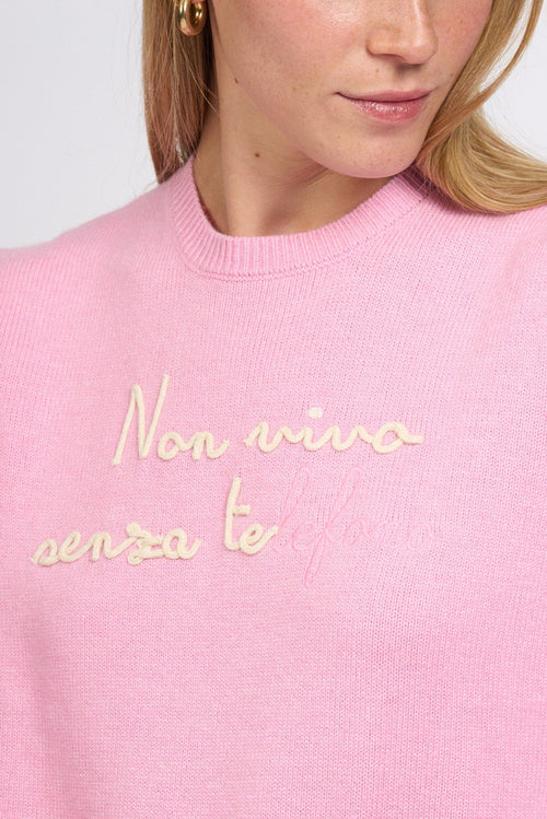 Mc2 saint barth Maglia Senza Telefono Rosa Donna-2