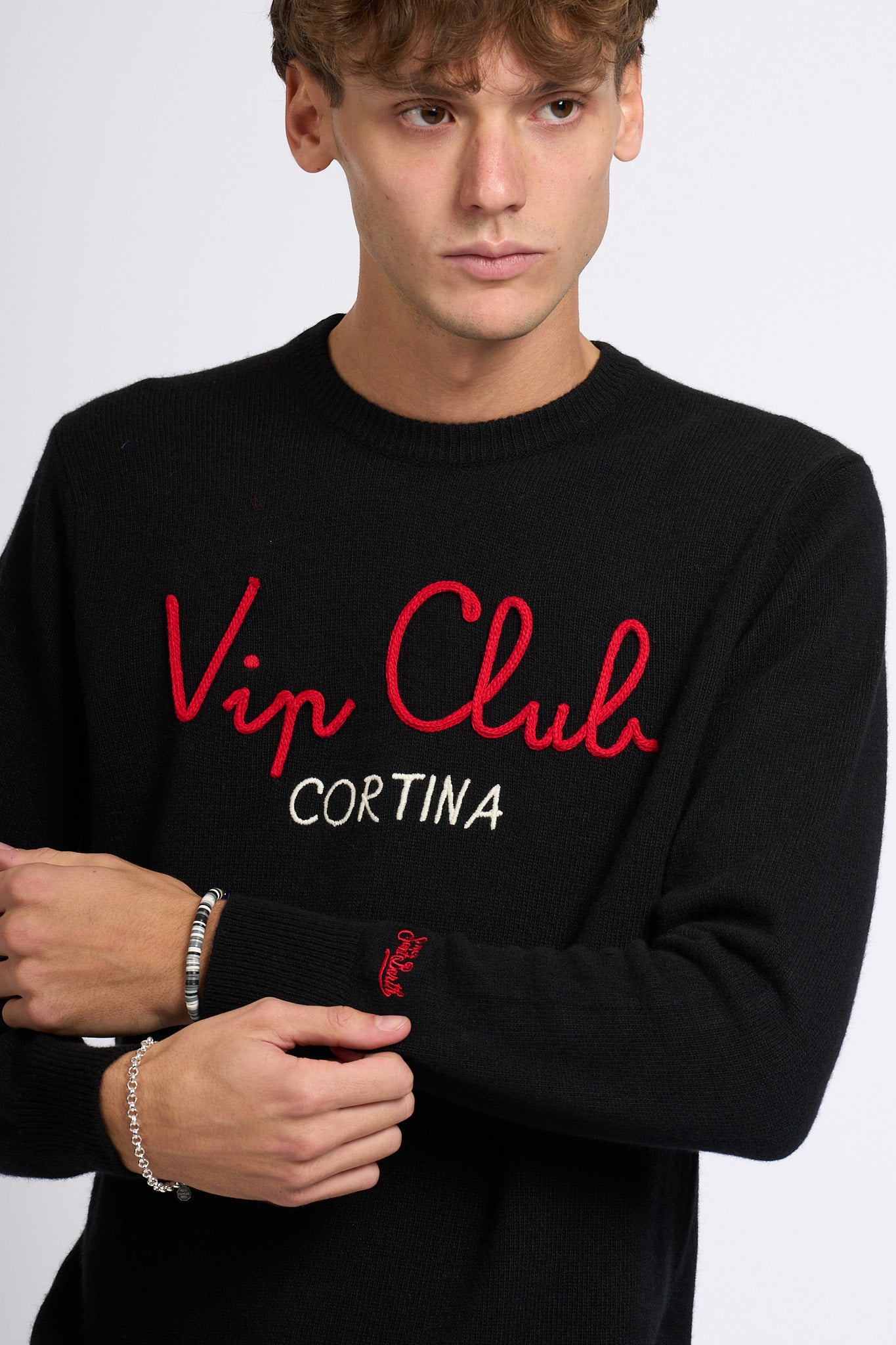 Mc2 saint barth Maglia Vacanze Vip Nero Uomo-6