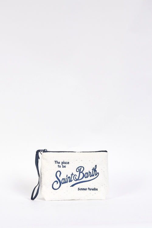 Mc2 saint barth Pochette ALINE Sangallo Bianco Donna