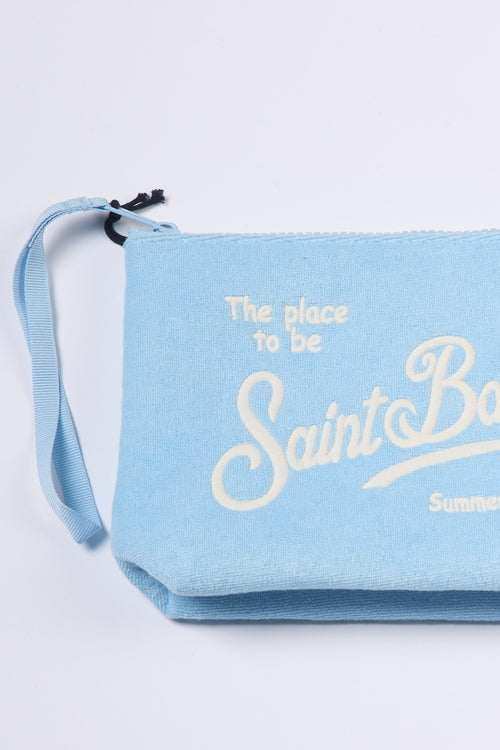Mc2 saint barth Pochette ALINE Spugna Azzurro Donna-2