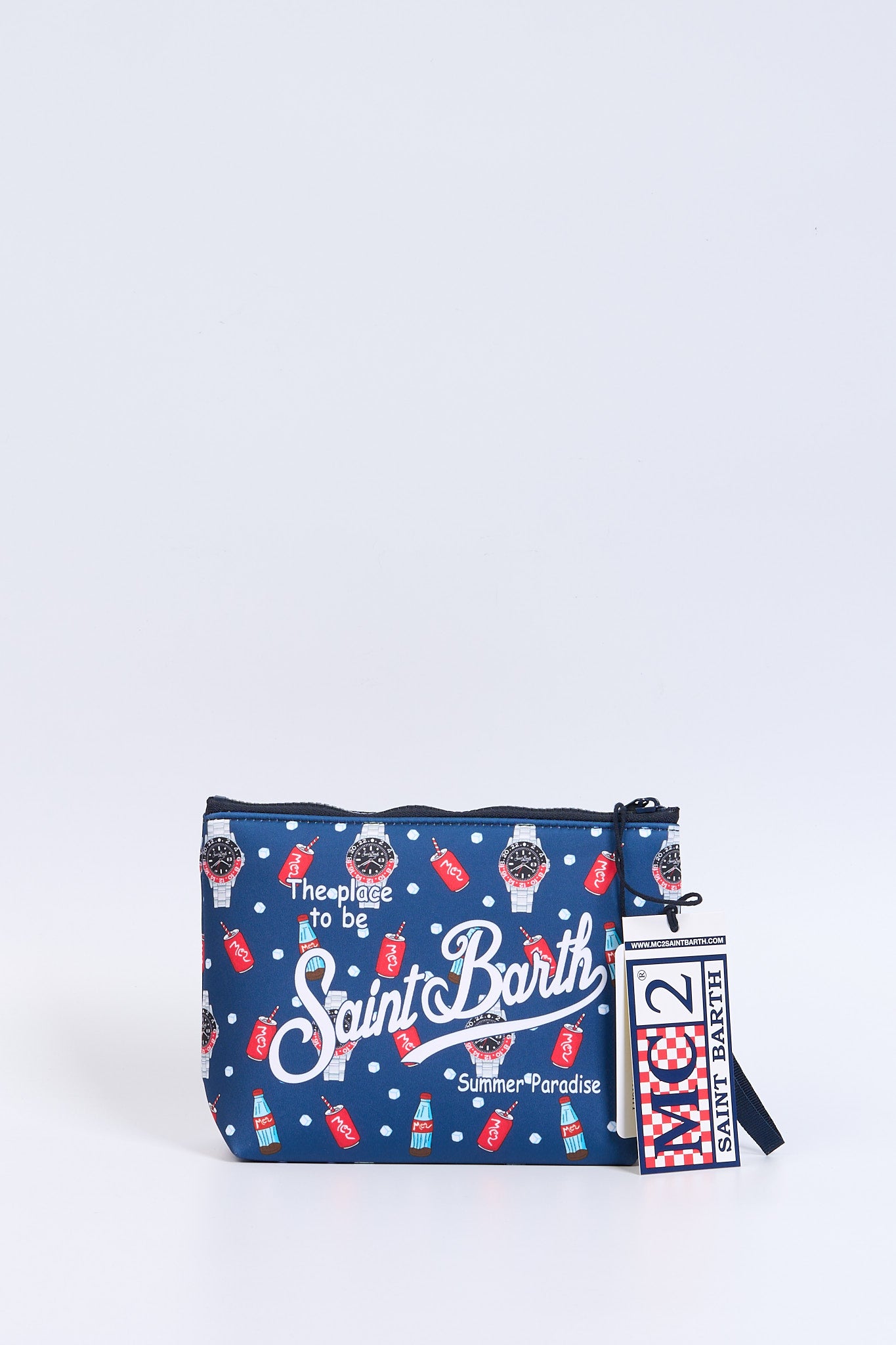 Mc2 saint barth Pochette Aline Watch Cola Blu-4