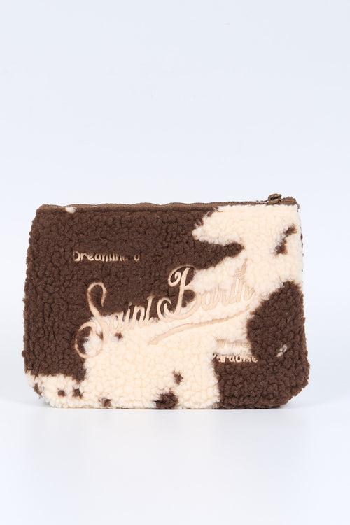 Mc2 saint barth Pochette Muccata Beige/marrone Donna-2