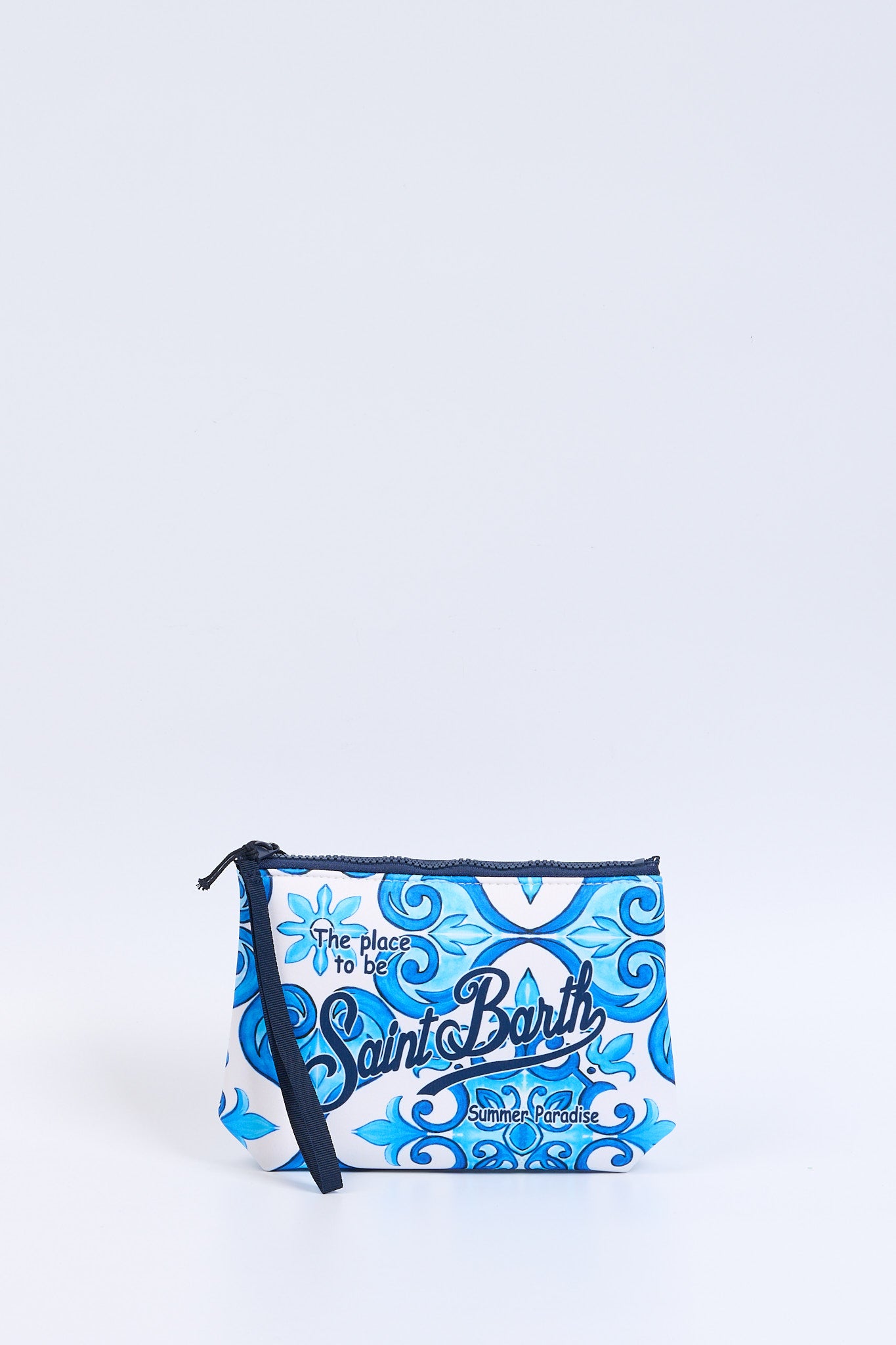 Mc2 saint barth Pochette New Gordes Bianco/azzurro Donna-1