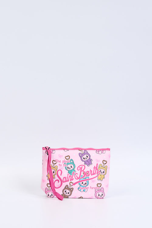 Mc2 saint barth Pochette Puppy Charms Rosa Donna