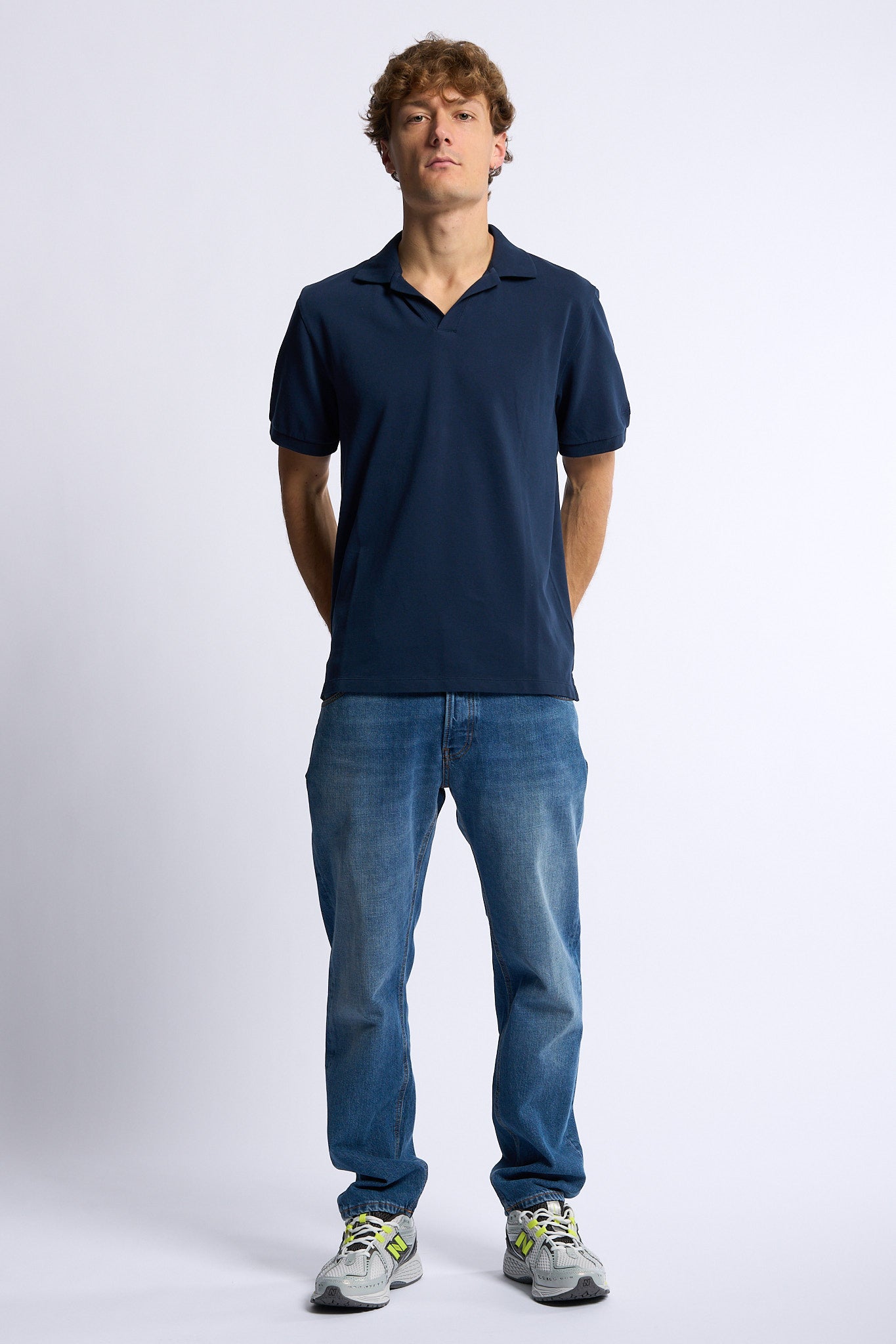 Mc2 saint barth Polo Charles Piquet Navy Uomo-3