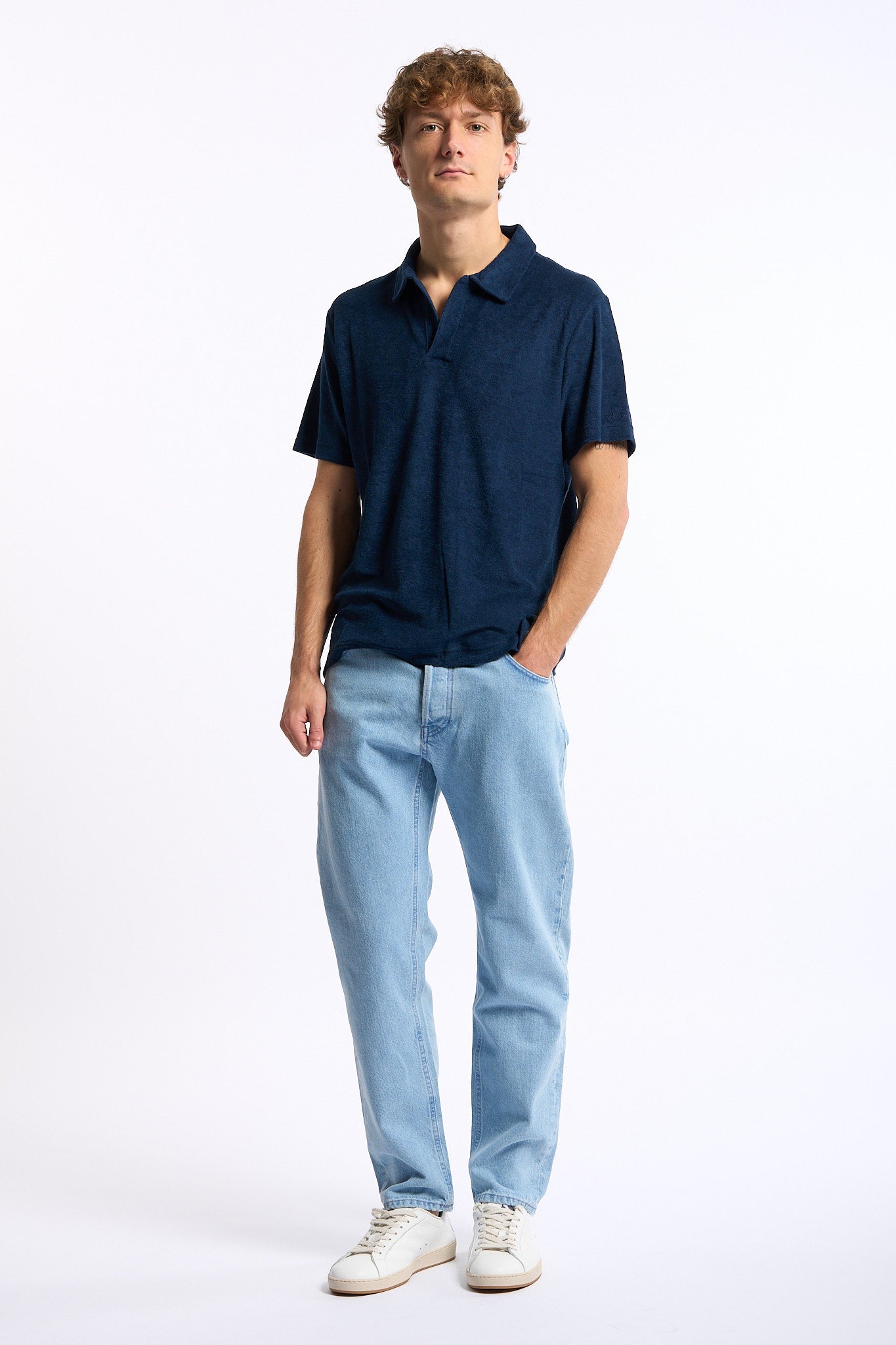Mc2 saint barth Polo Jeremy Spugna Navy Uomo-5
