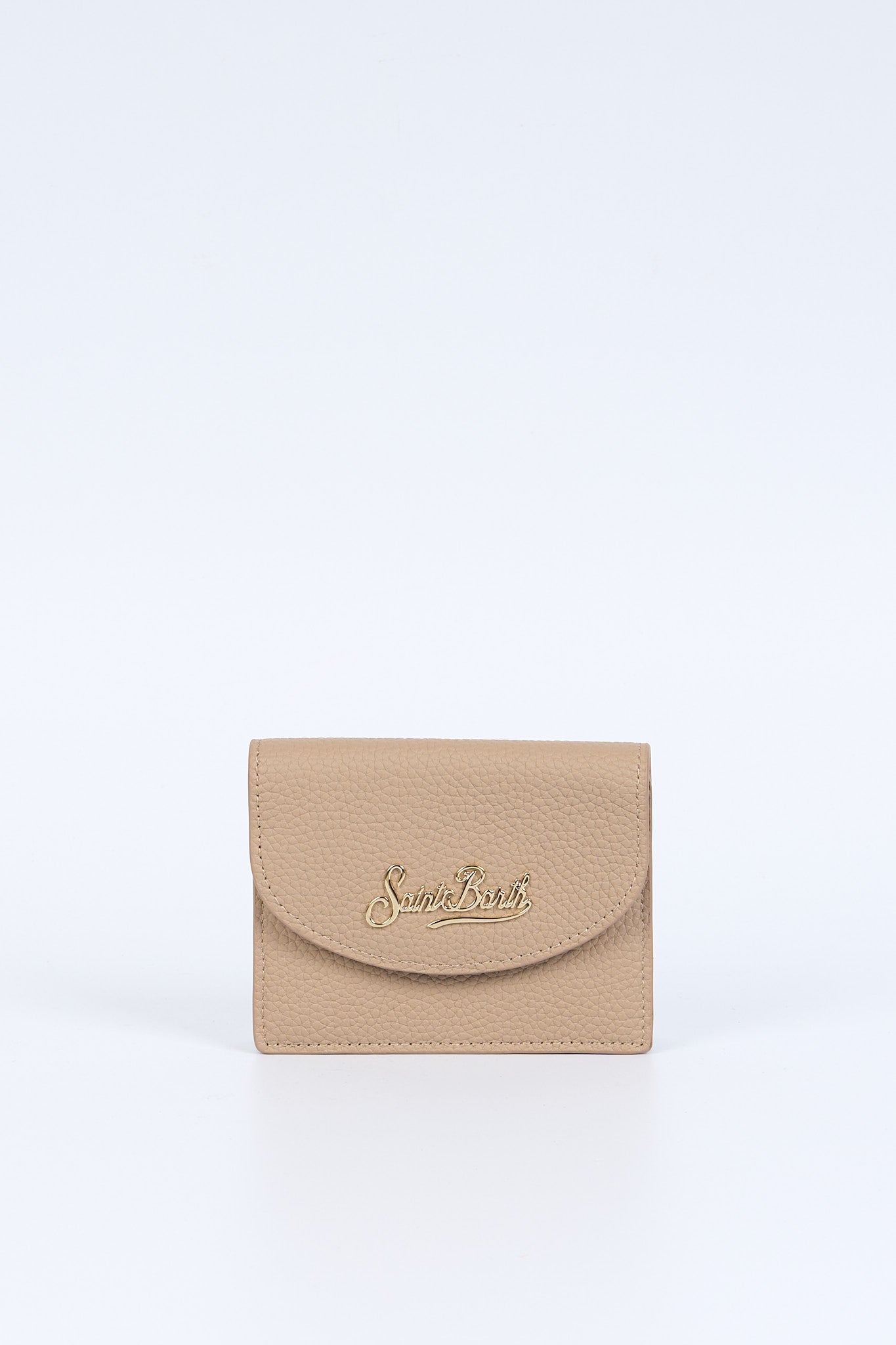 Mc2 saint barth Portacarte Pelle Beige Donna-1