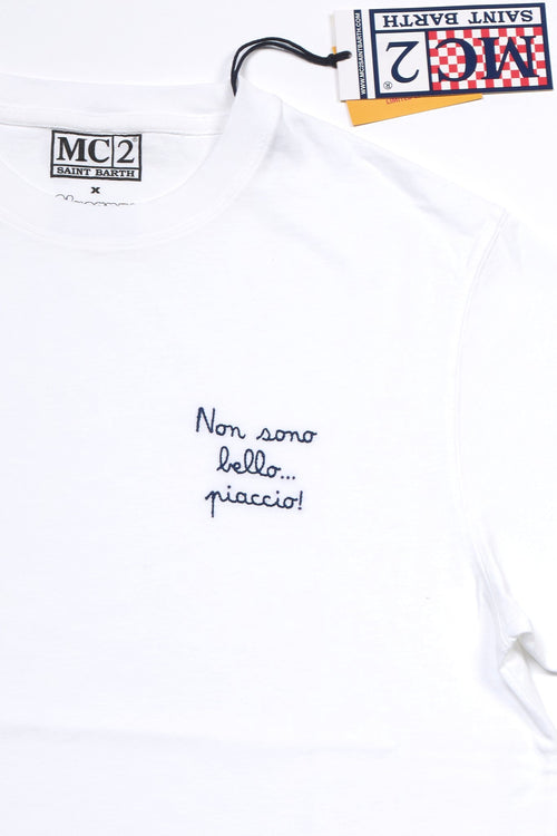 Mc2 saint barth T-shirt Bello Bianco Uomo