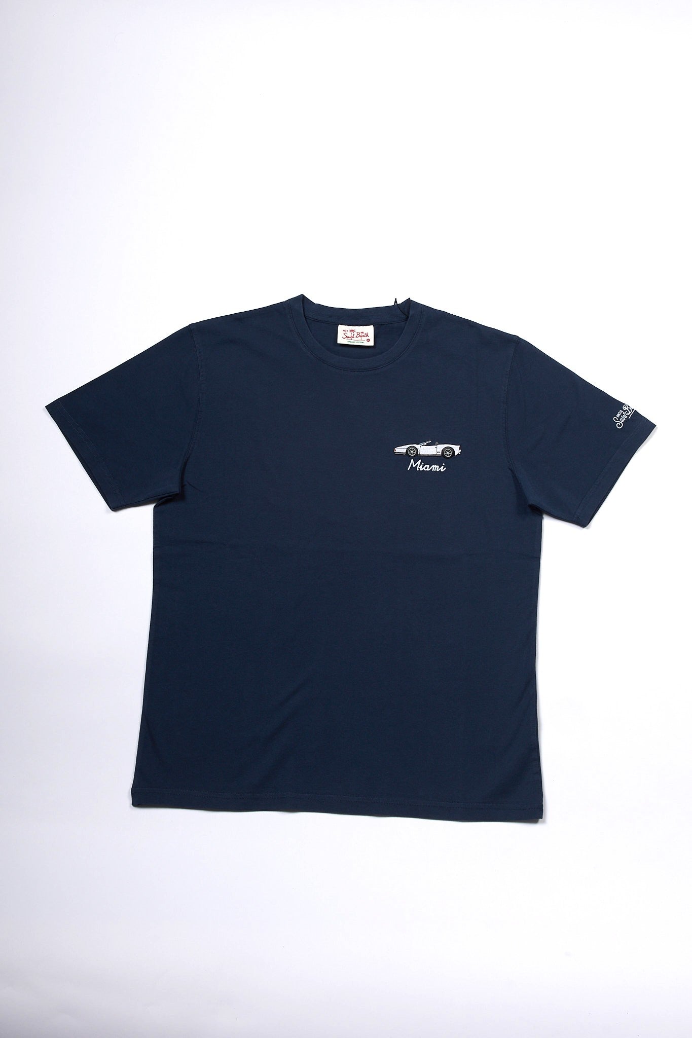Mc2 saint barth T-shirt Car Miami Blu Uomo-2