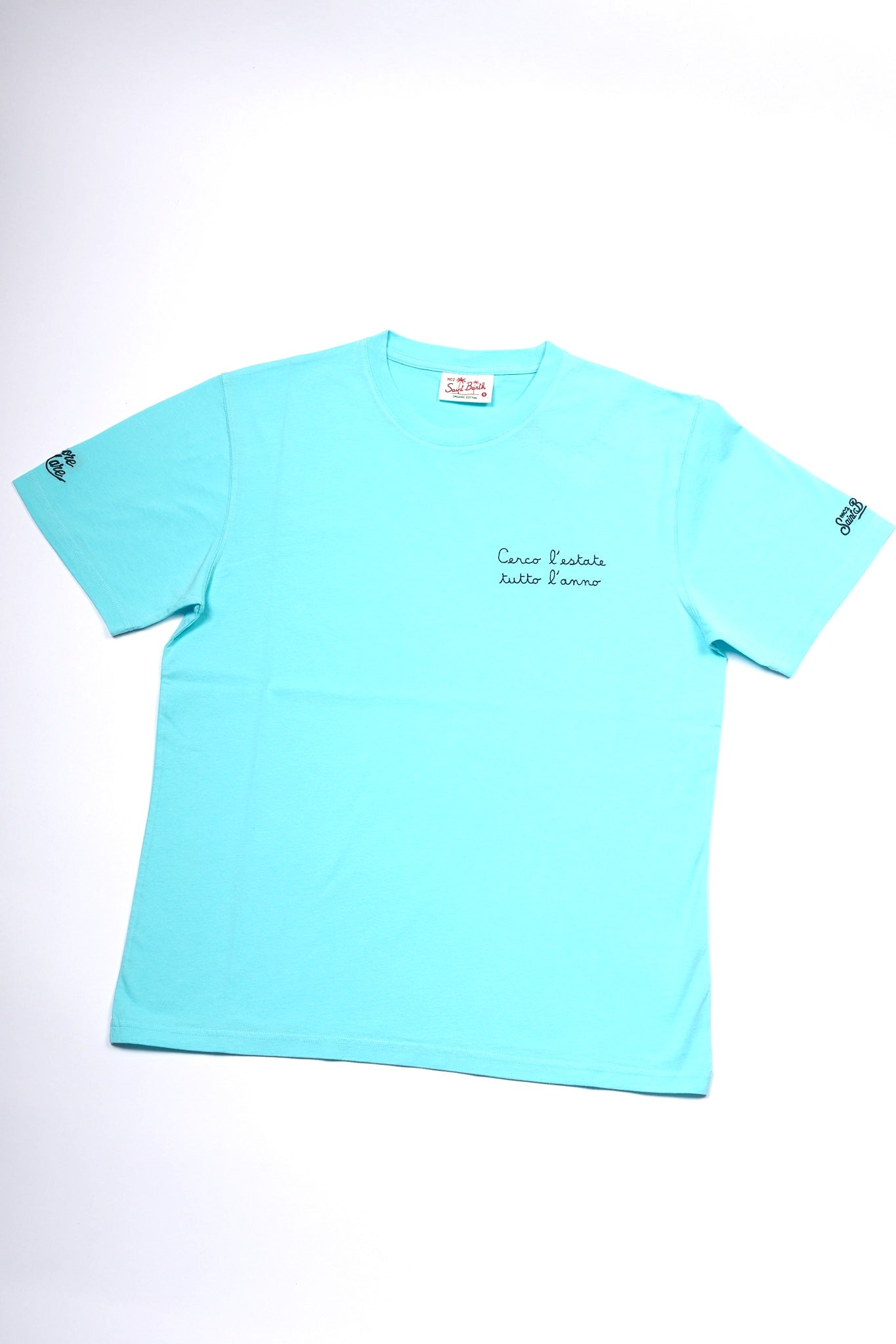 Mc2 saint barth T-shirt Cerco Estate Azzurro Uomo-2