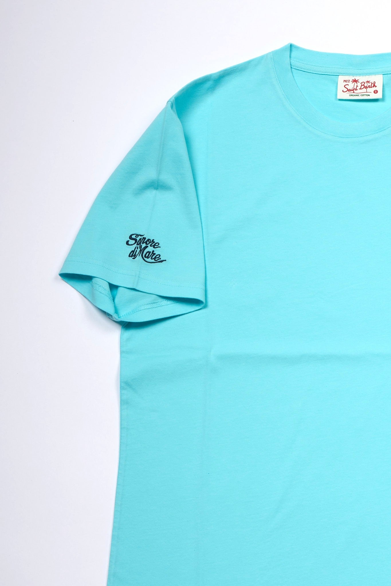 Mc2 saint barth T-shirt Cerco Estate Azzurro Uomo-3