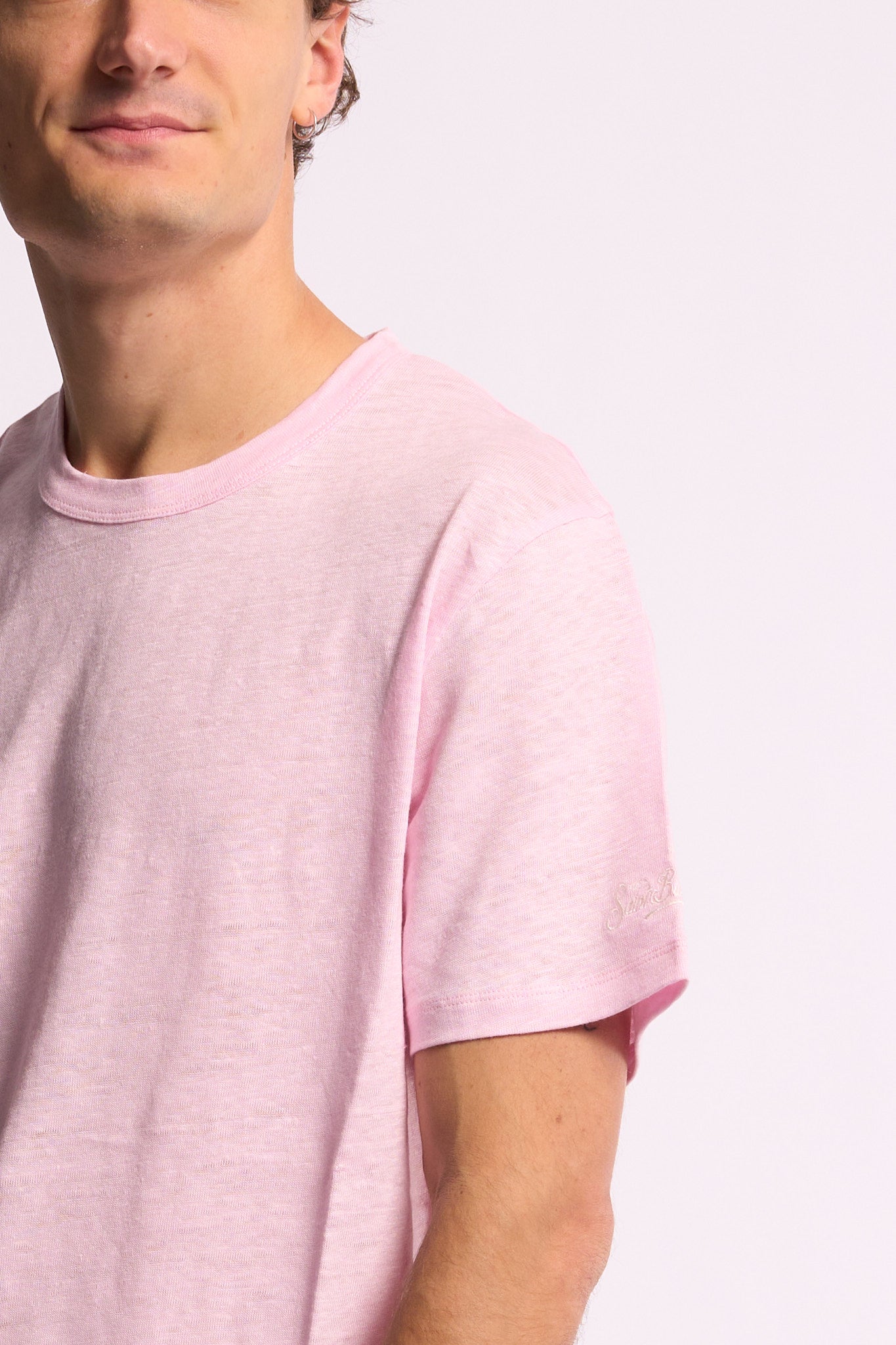 Mc2 saint barth T-shirt Ecstasea Lino Rosa Uomo-2