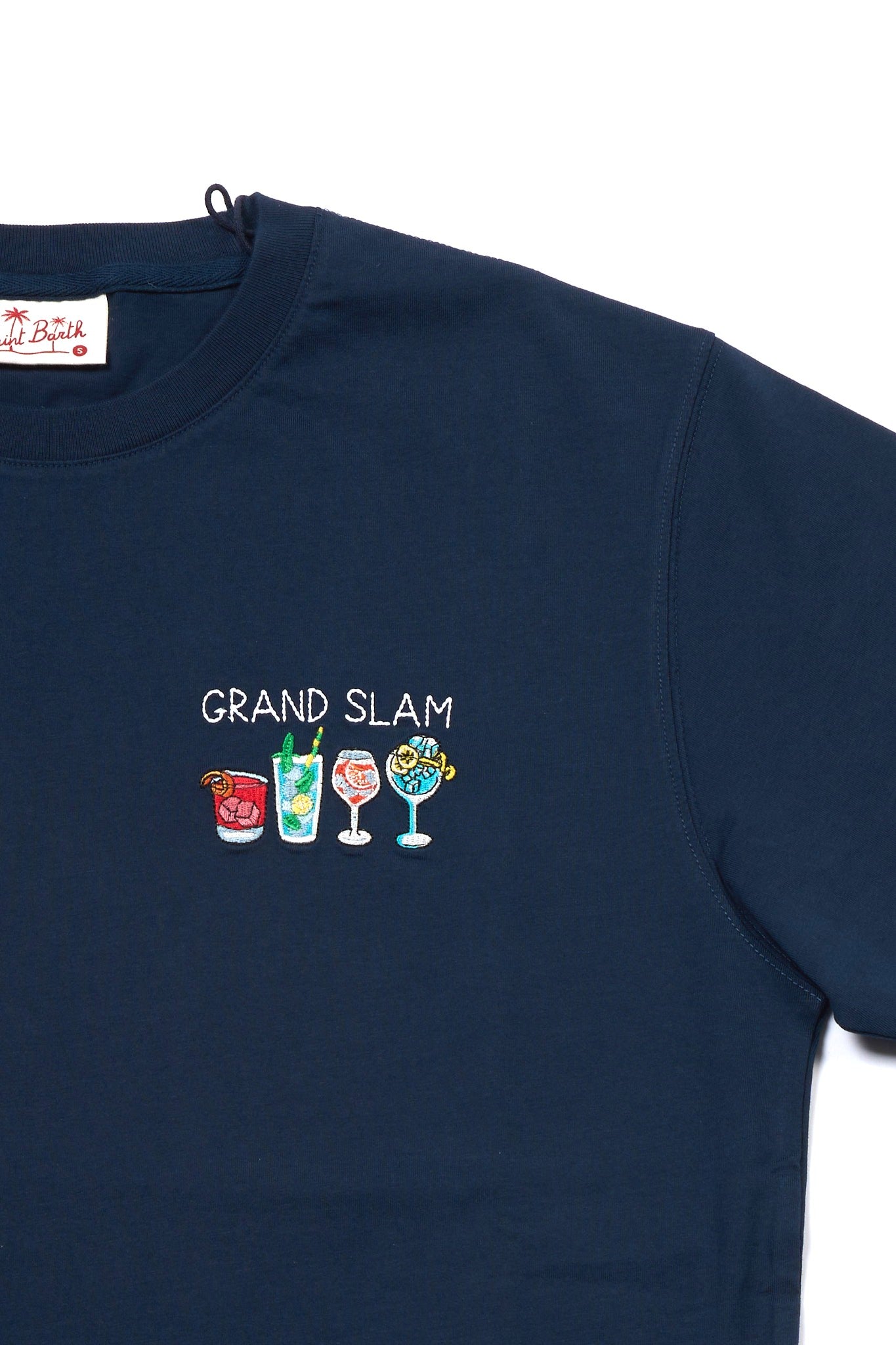 Mc2 saint barth T-shirt Grand Slam Blu Uomo-1