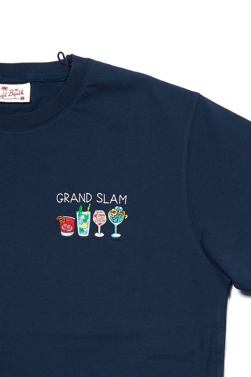 Mc2 saint barth T-shirt Grand Slam Blu Uomo
