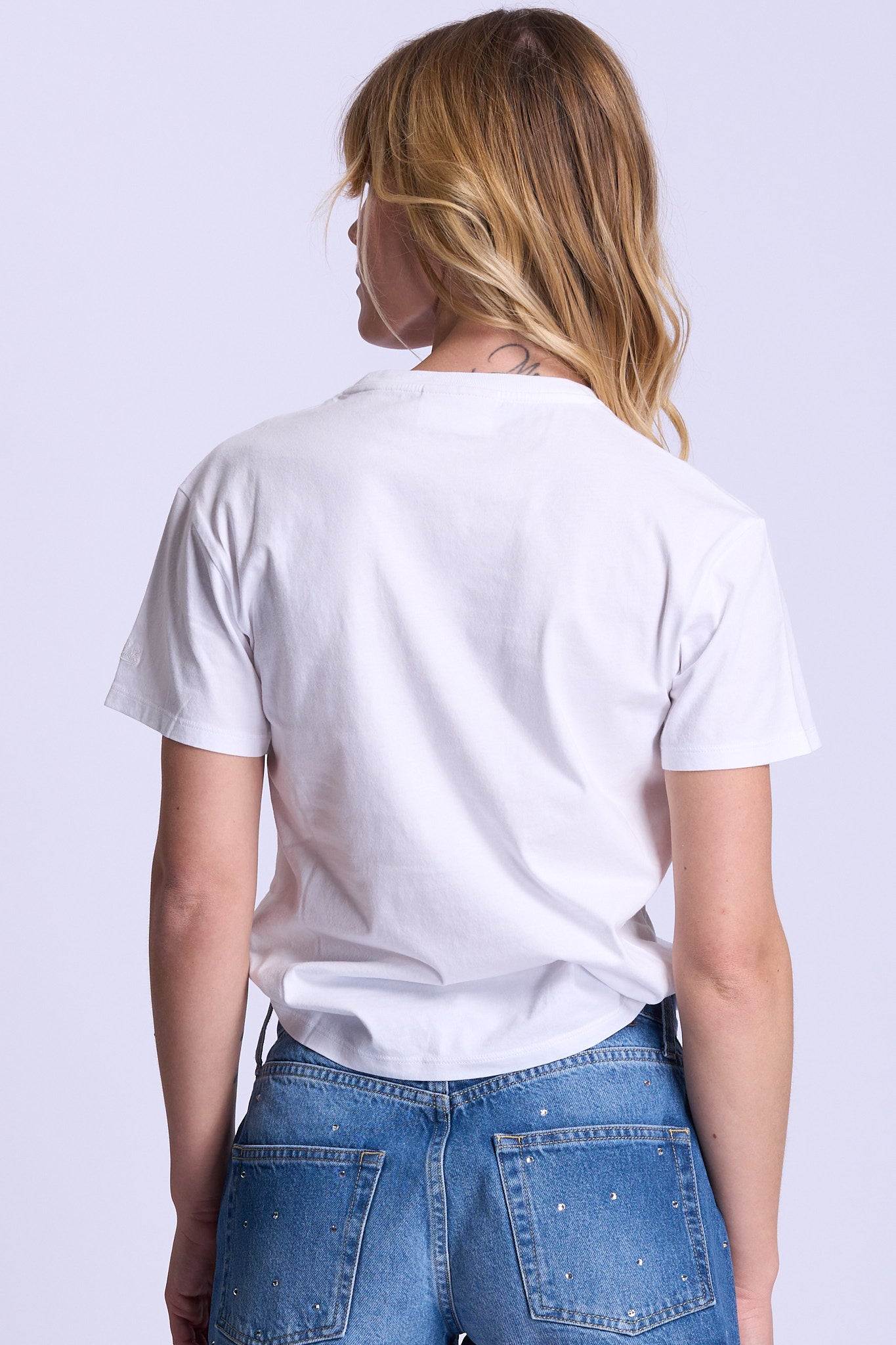 Mc2 saint barth T-shirt Paradise Bianco Donna-6