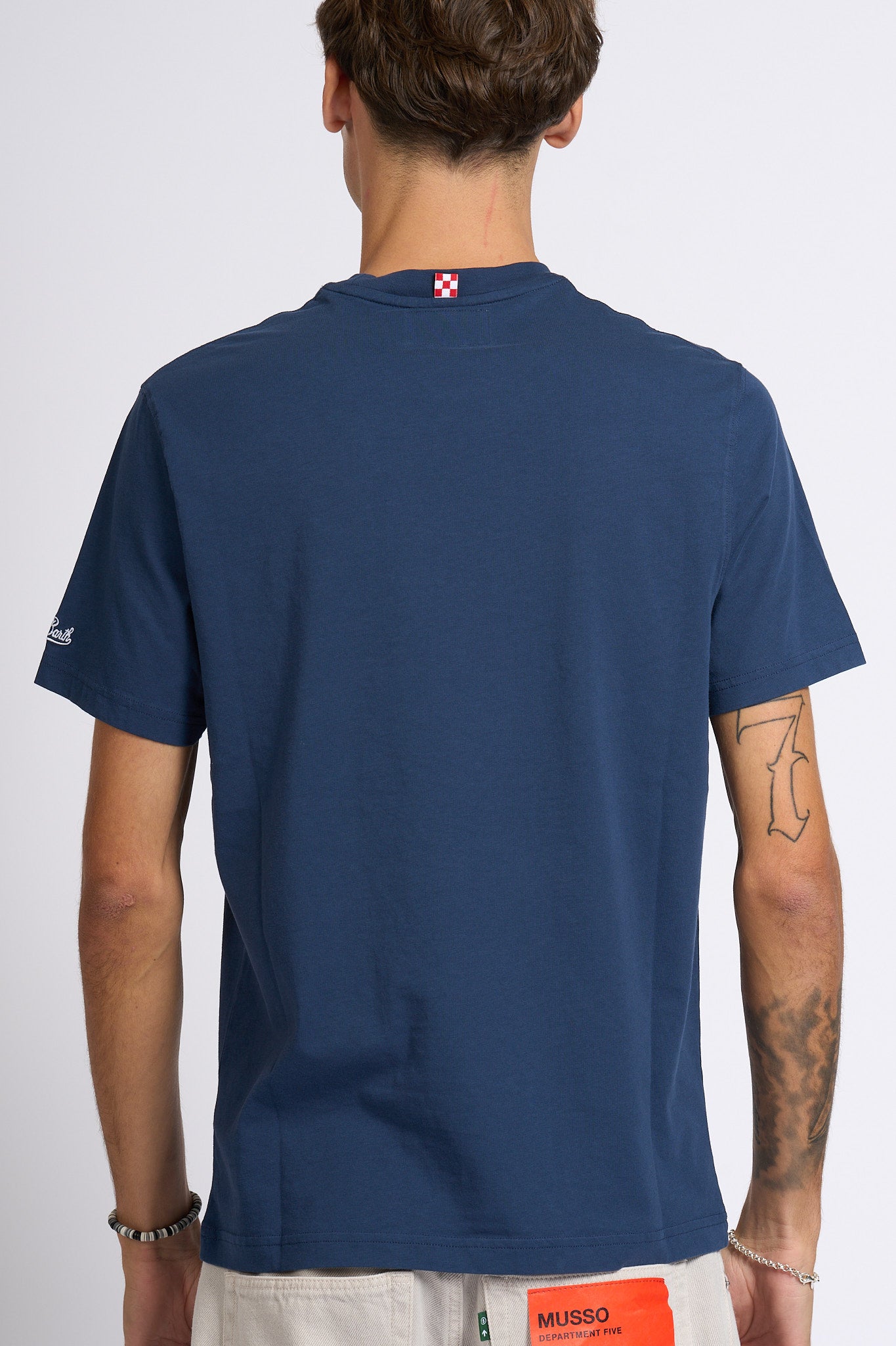 Mc2 saint barth T Shirt Grande Slam Blu Uomo-5