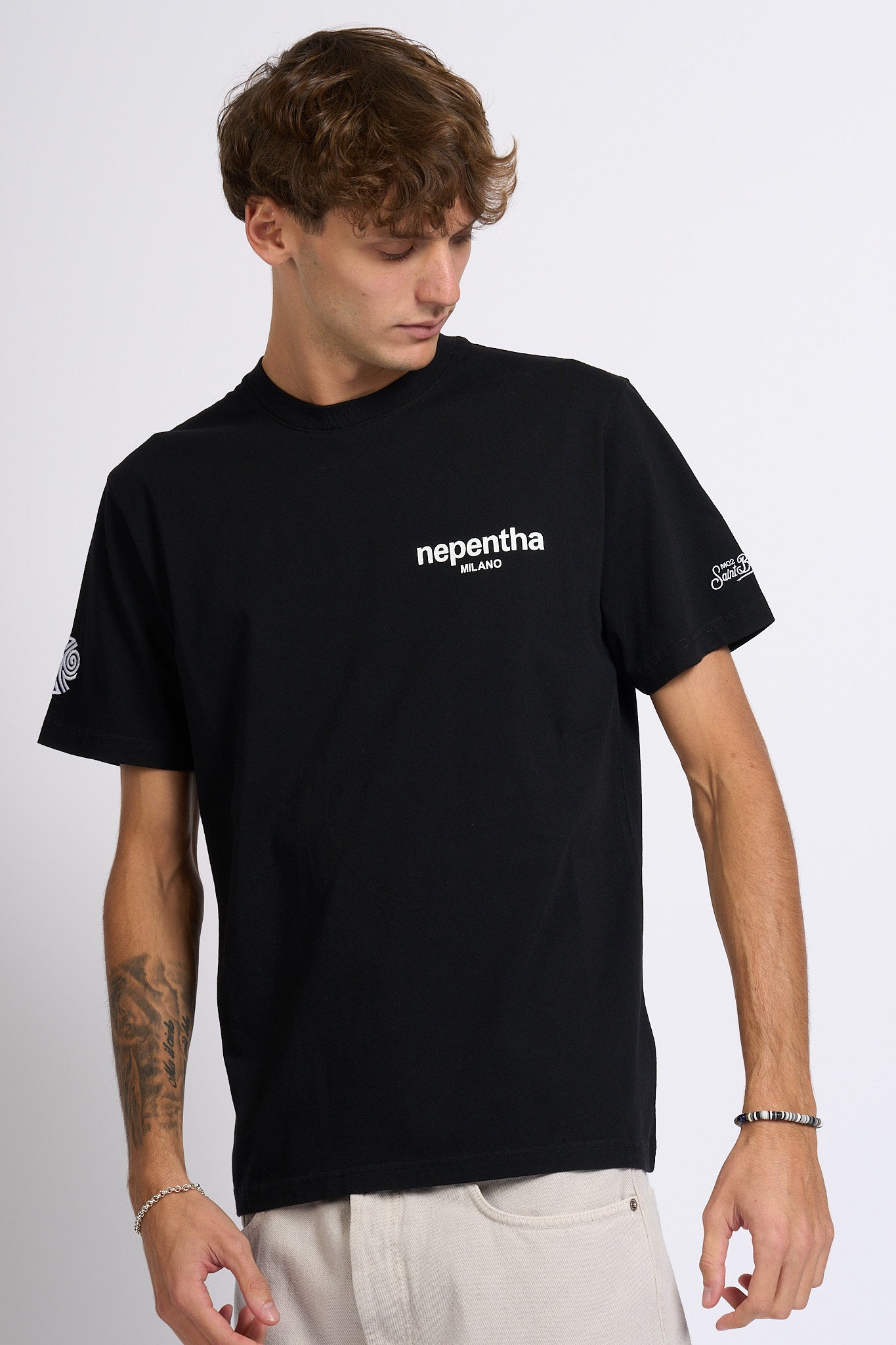 Mc2 saint barth T Shirt Nepentha Nero Uomo-4