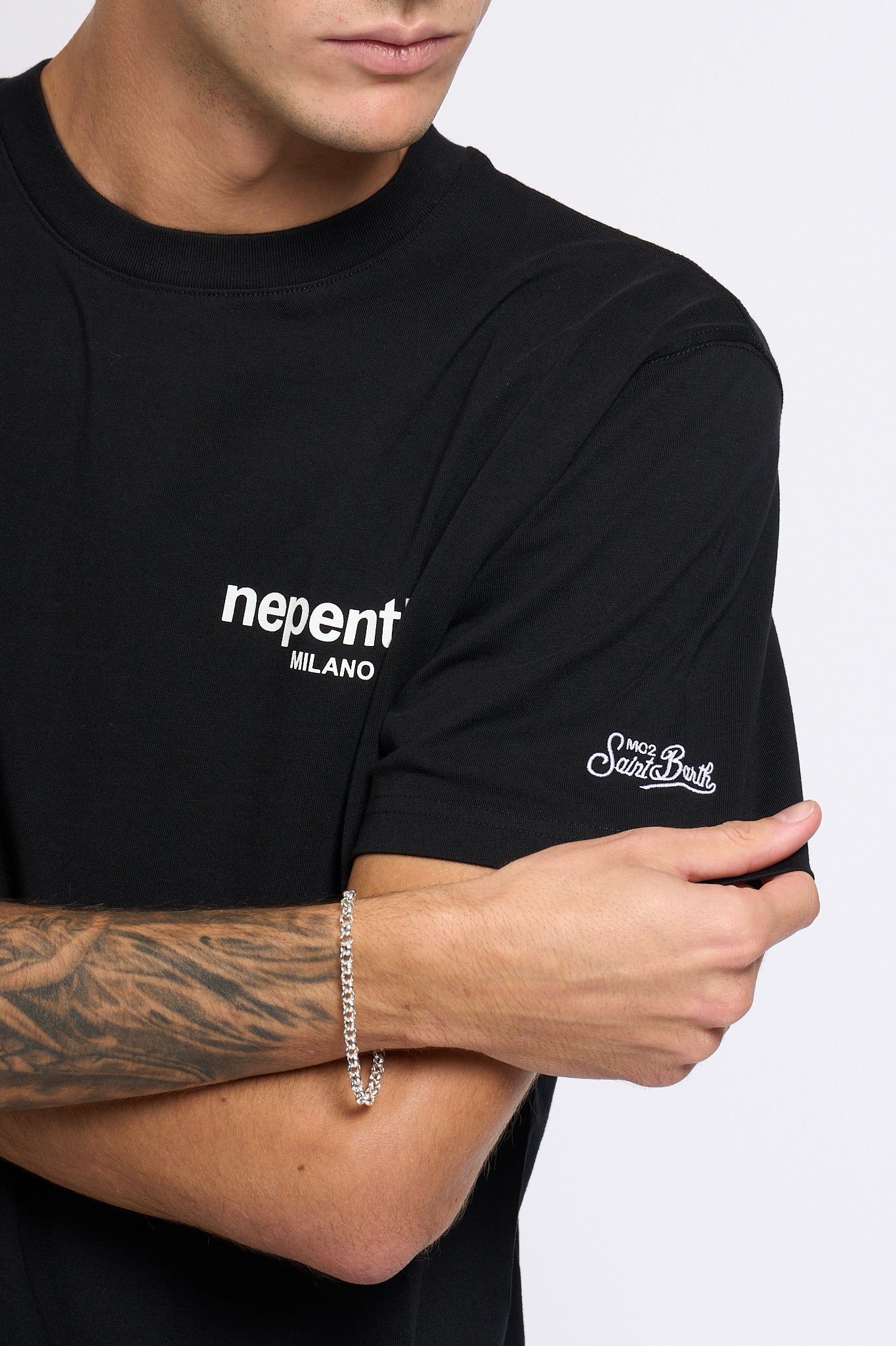 Mc2 saint barth T Shirt Nepentha Nero Uomo-6