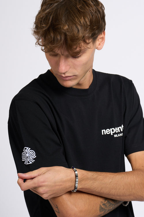 Mc2 saint barth T Shirt Nepentha Nero Uomo