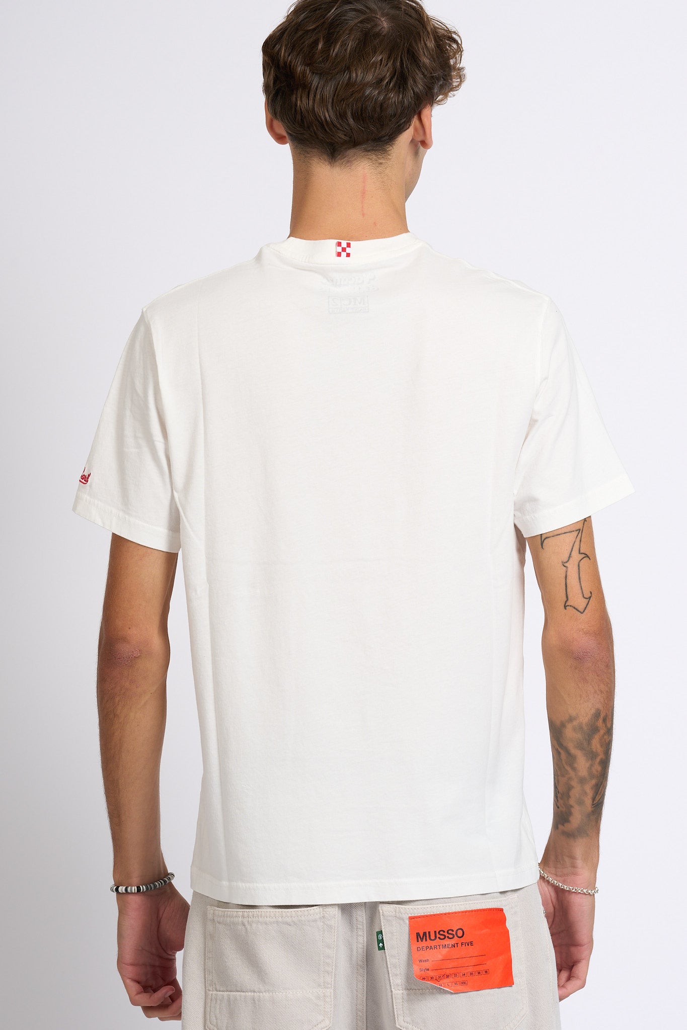 Mc2 saint barth T Shirt Vacanze Natale Bianco Uomo-3