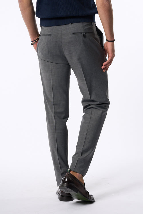 Michael Coal Pantalone Frederick Lana Grigio Scuro Uomo
