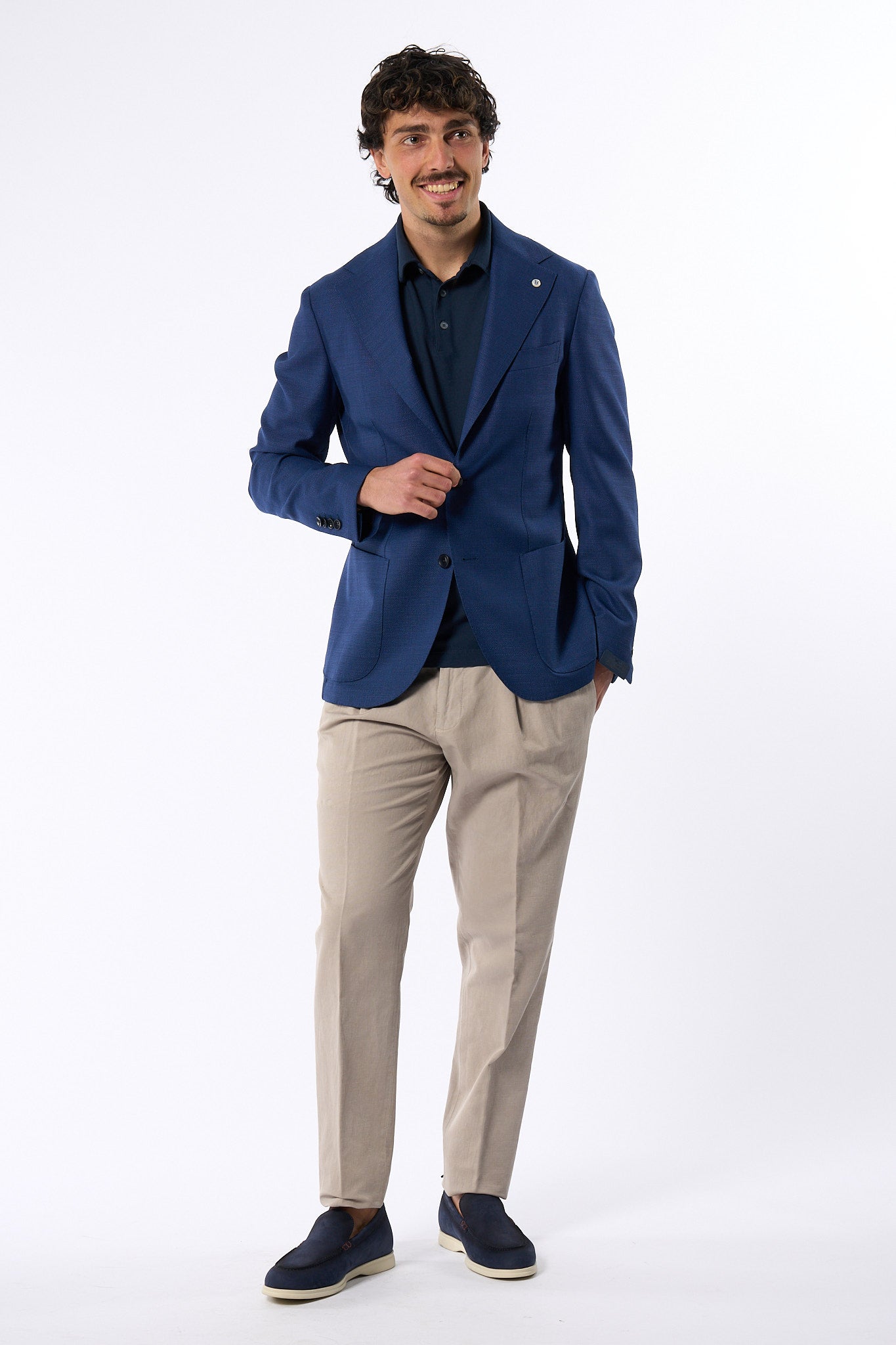 Michael Coal Pantalone Frederick Lino Sabbia Uomo-3